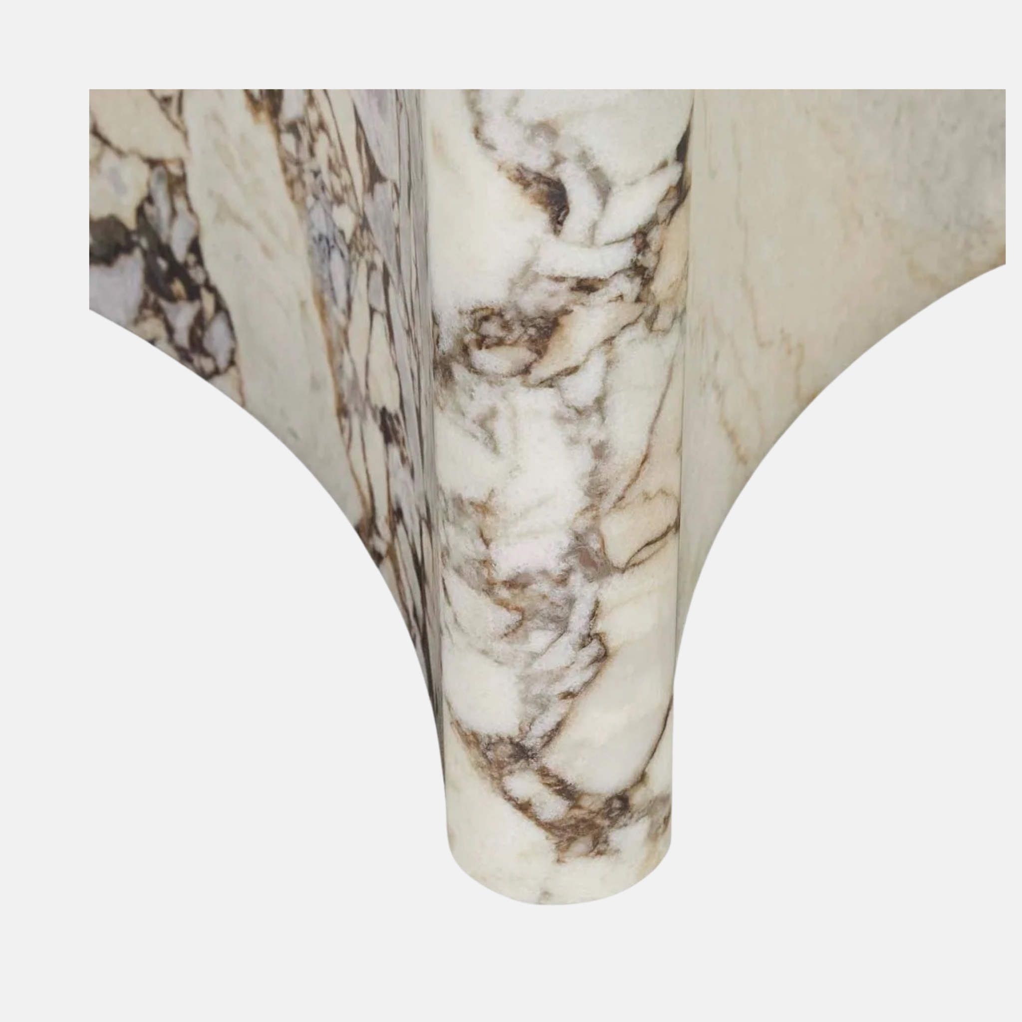 Verity Marble Round Dining Table