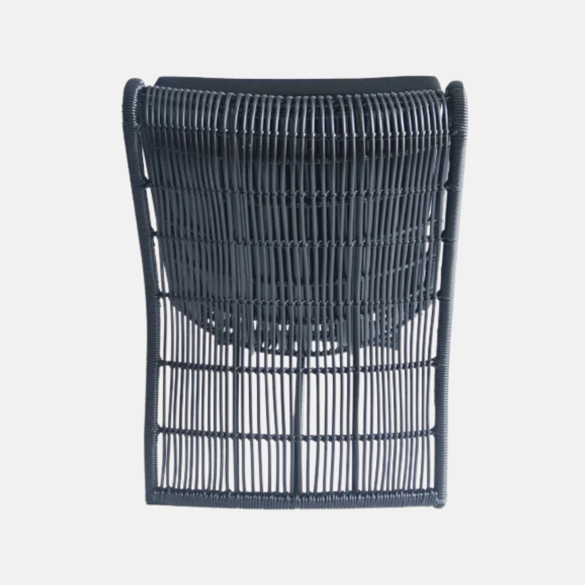 Wave Outdoor Lounger - Black