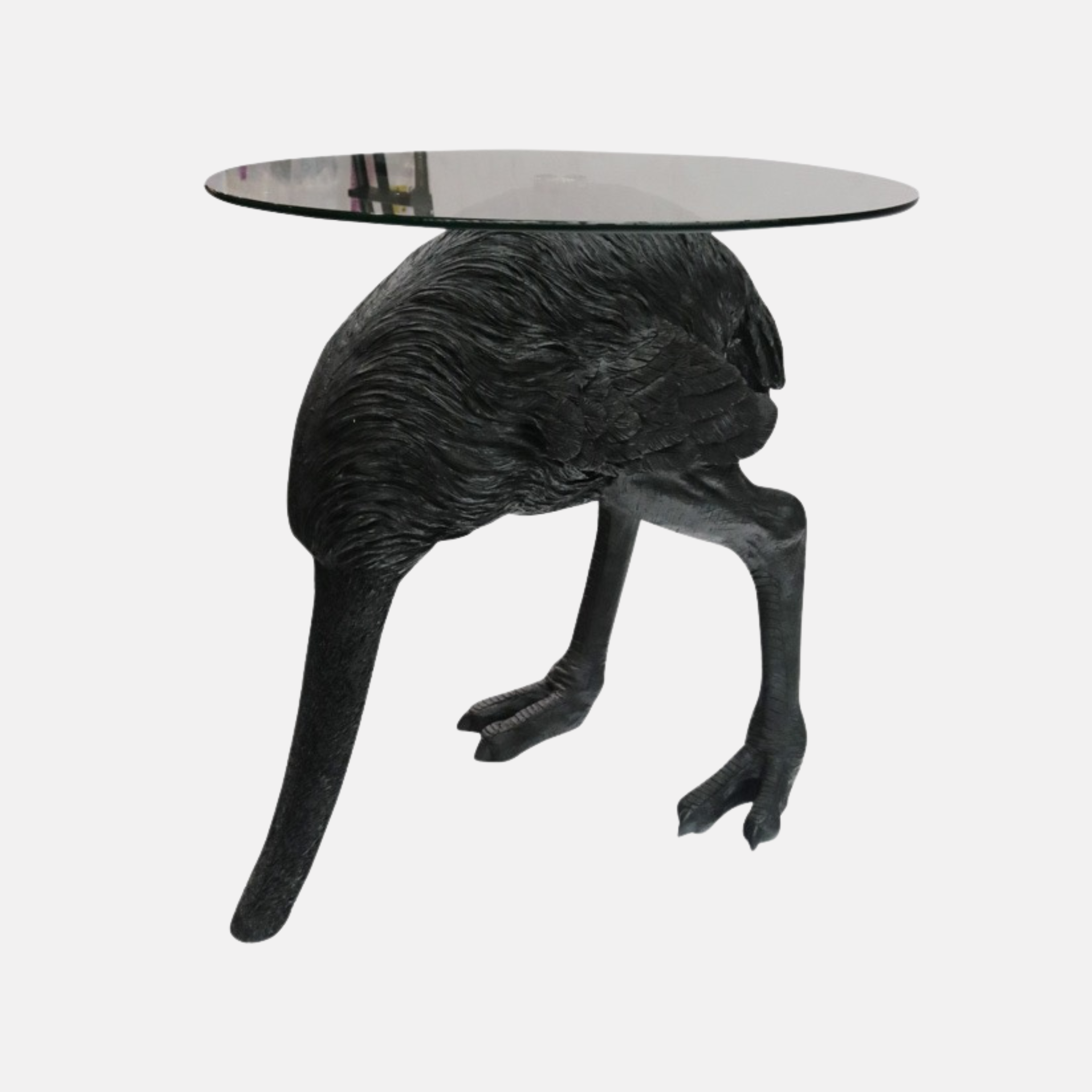 Ostrich Side Table