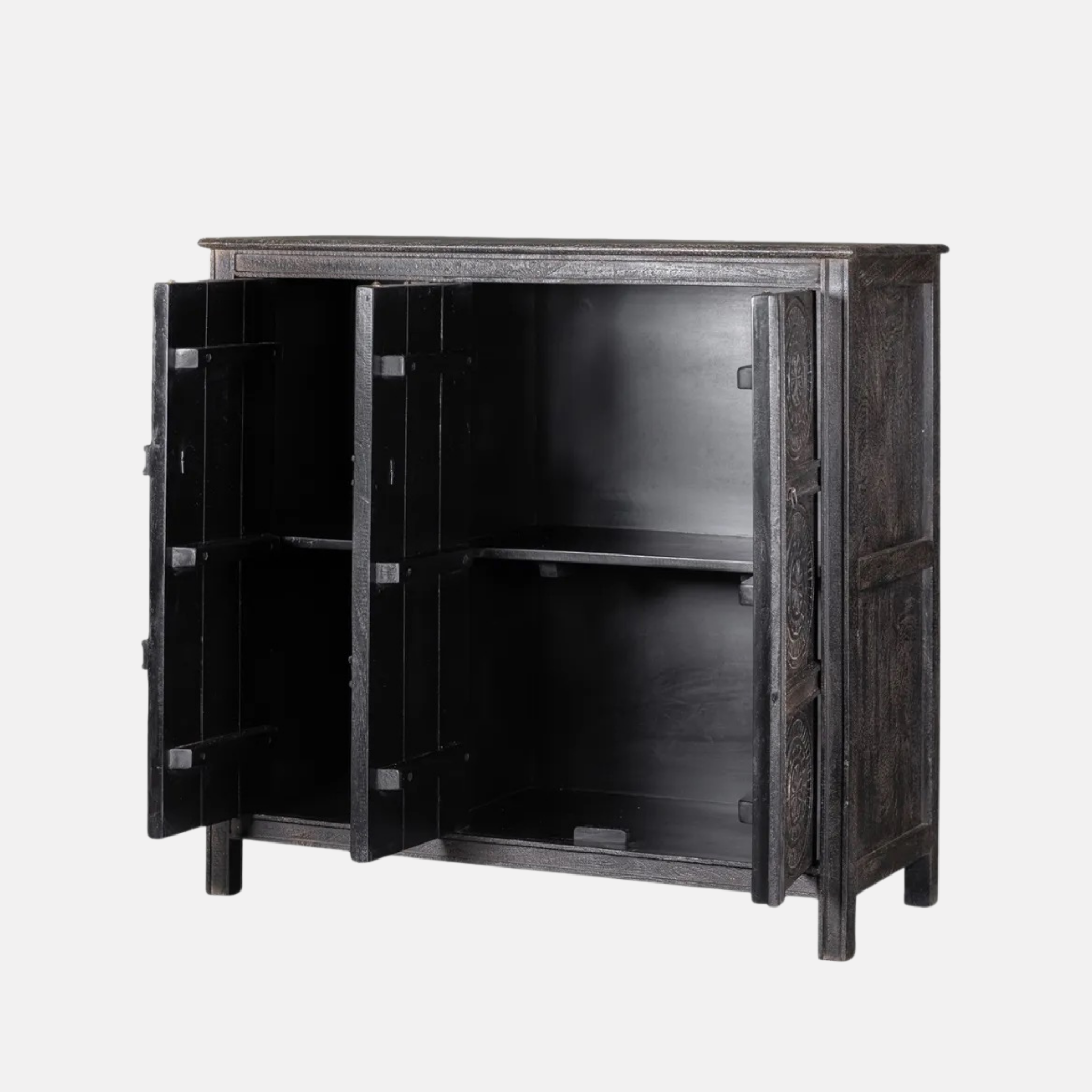 Theron Carved Cabinet