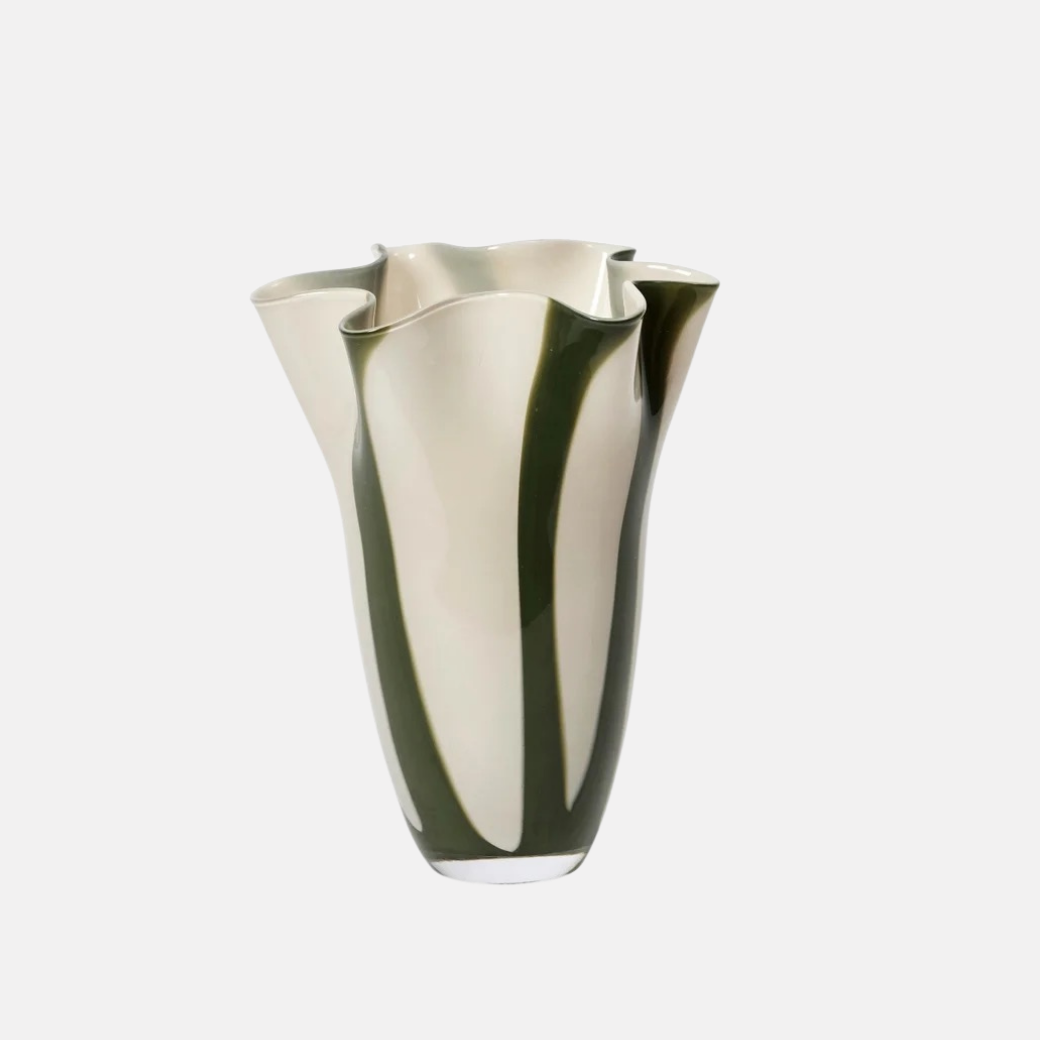 Broste Liva Vase Hunter Green