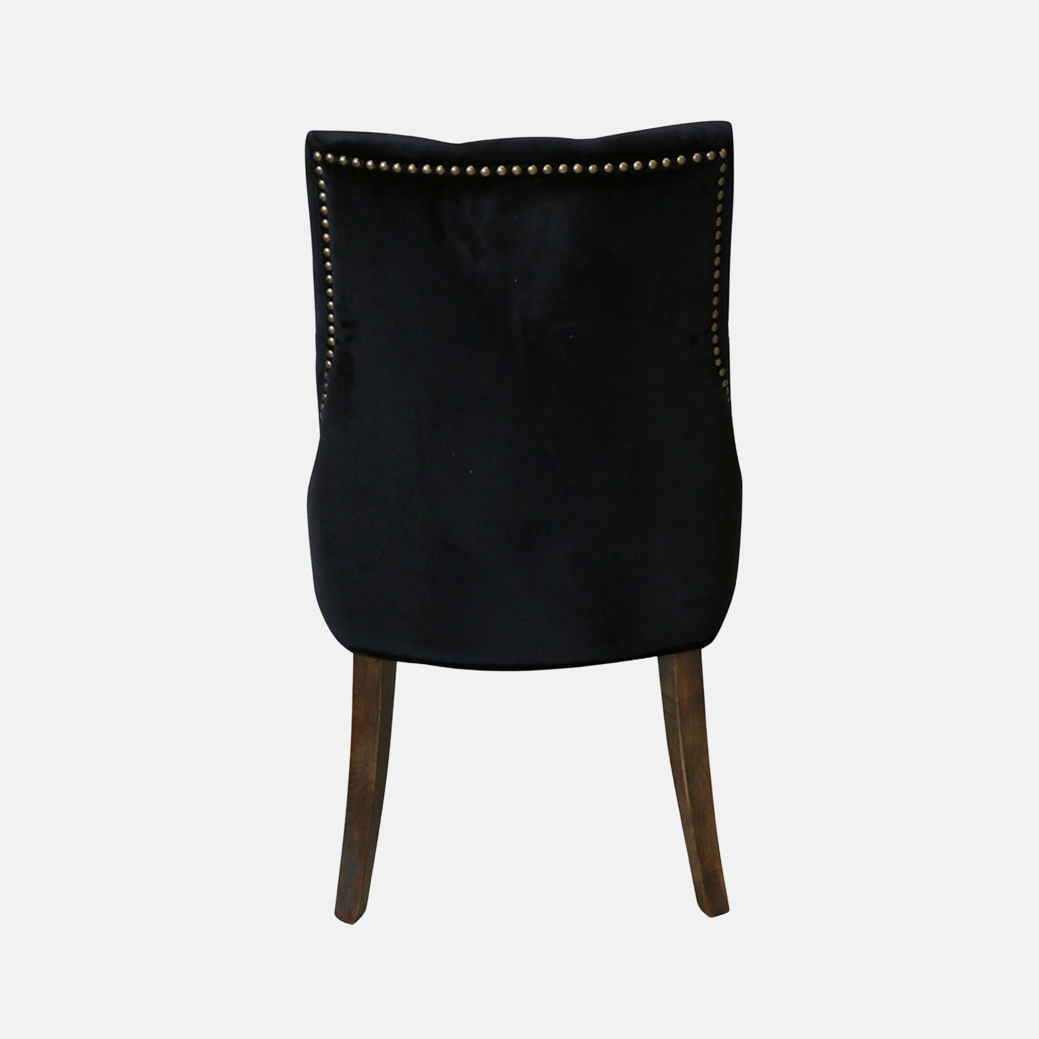 Martine Dining Chair - Black Velvet