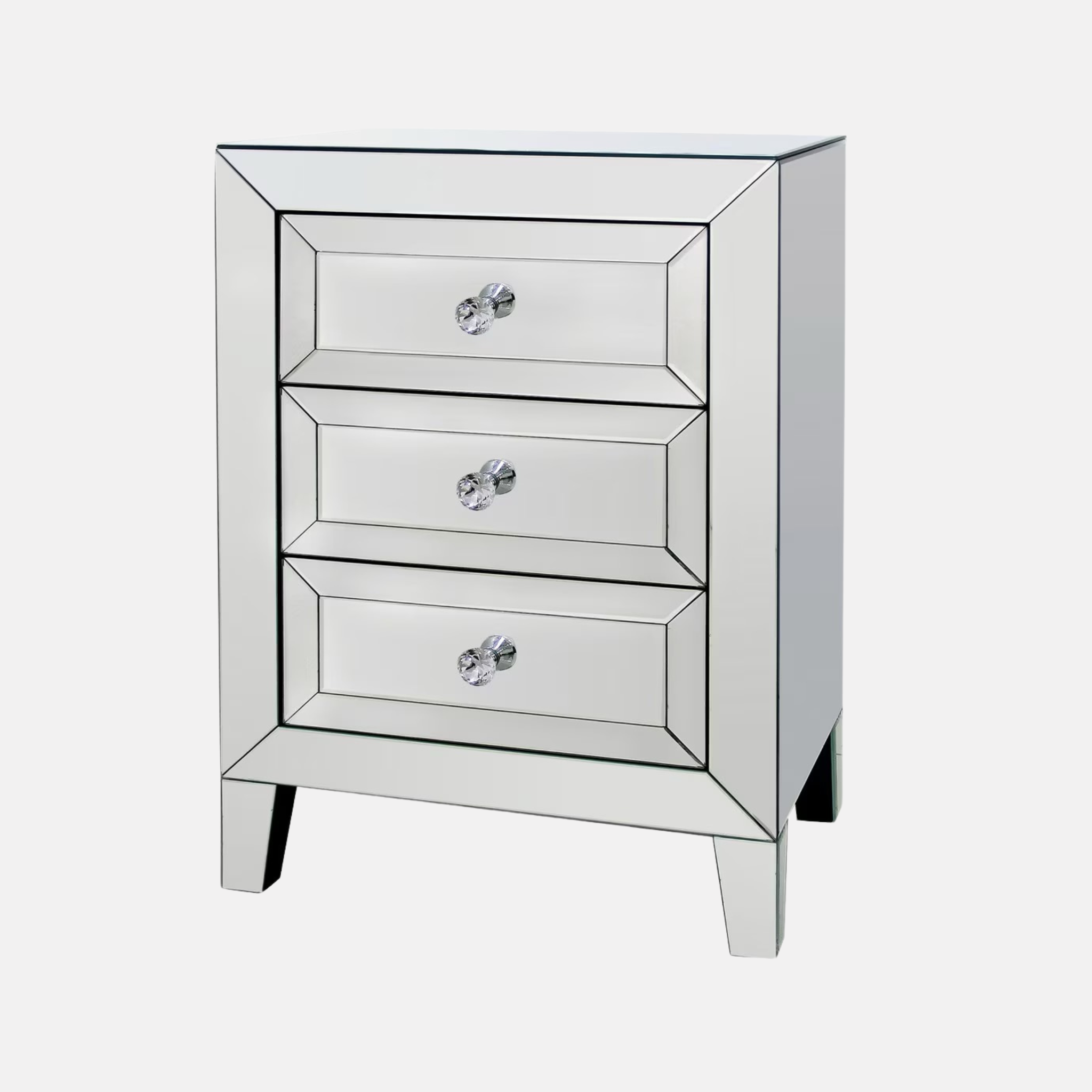 Palisade Mirrored Bedside
