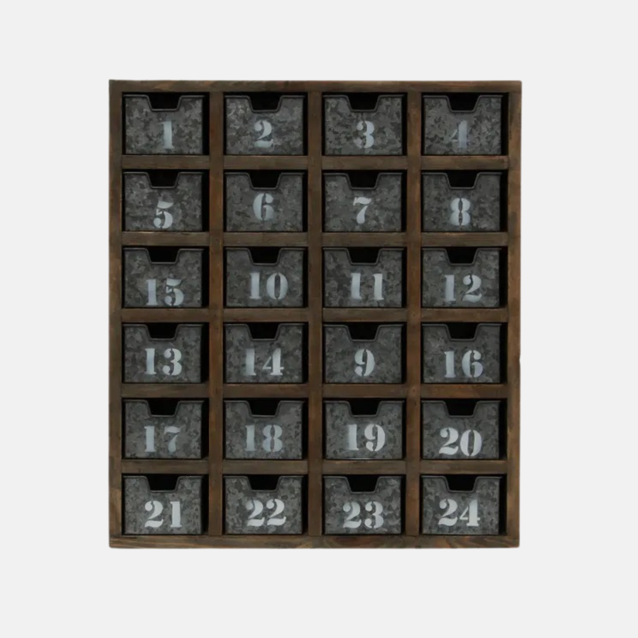 Rustic Advent Calender