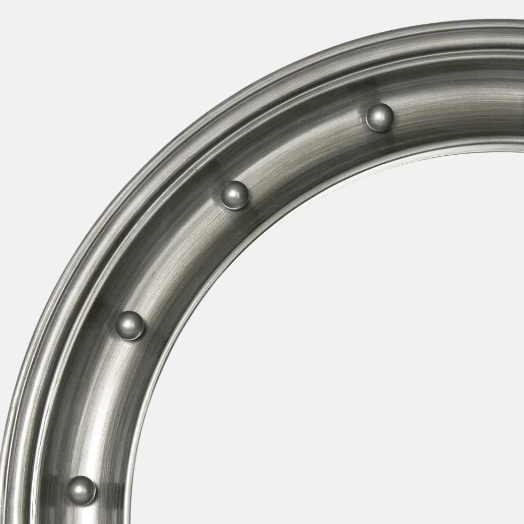 Clive Mirror - Pewter