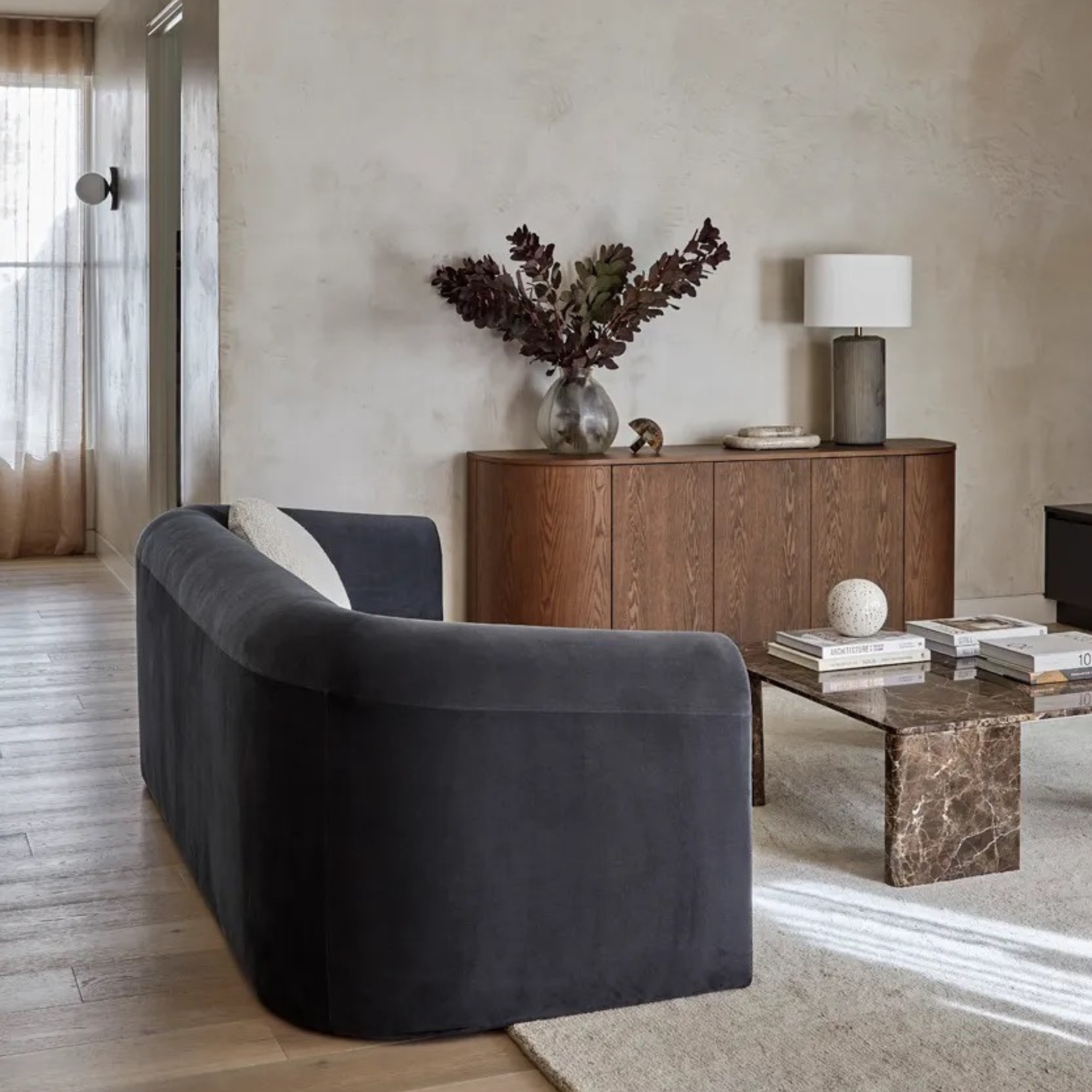 Juno Sofa Nocturne Velvet