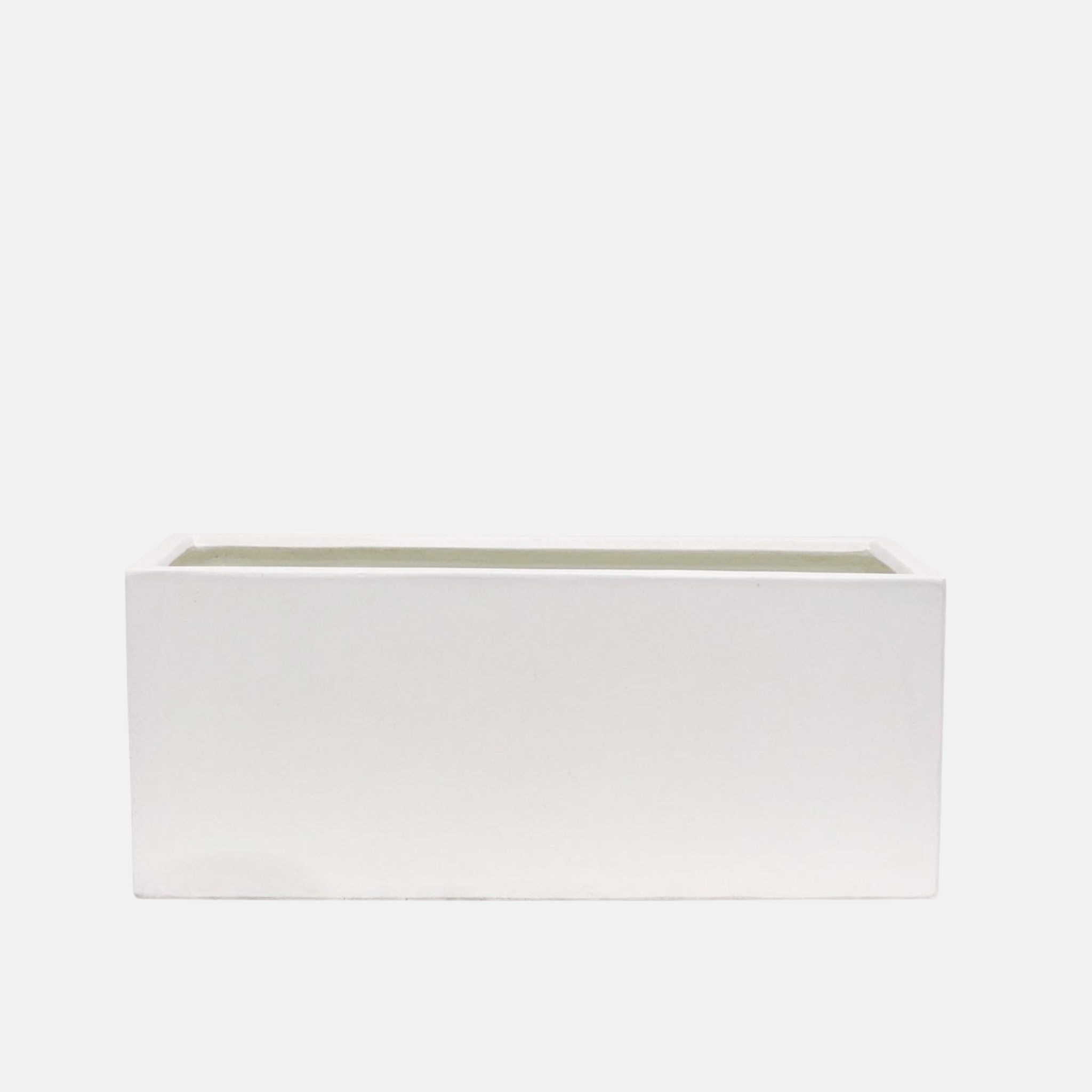 Waihou Planter - White Cement