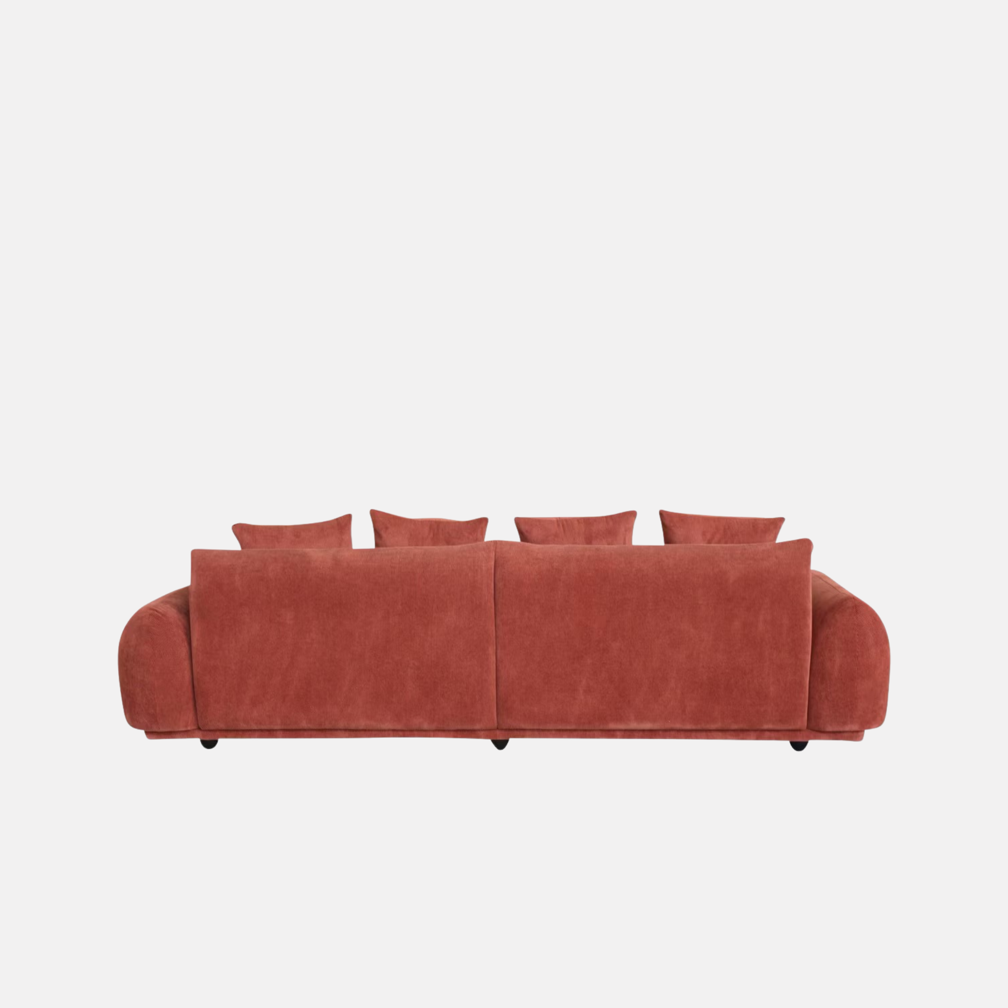 Brooklyn 4 Seater Sofa - Paprika