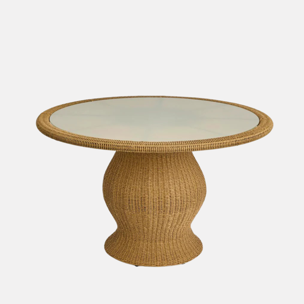 Cassius Round Outdoor Rattan Table