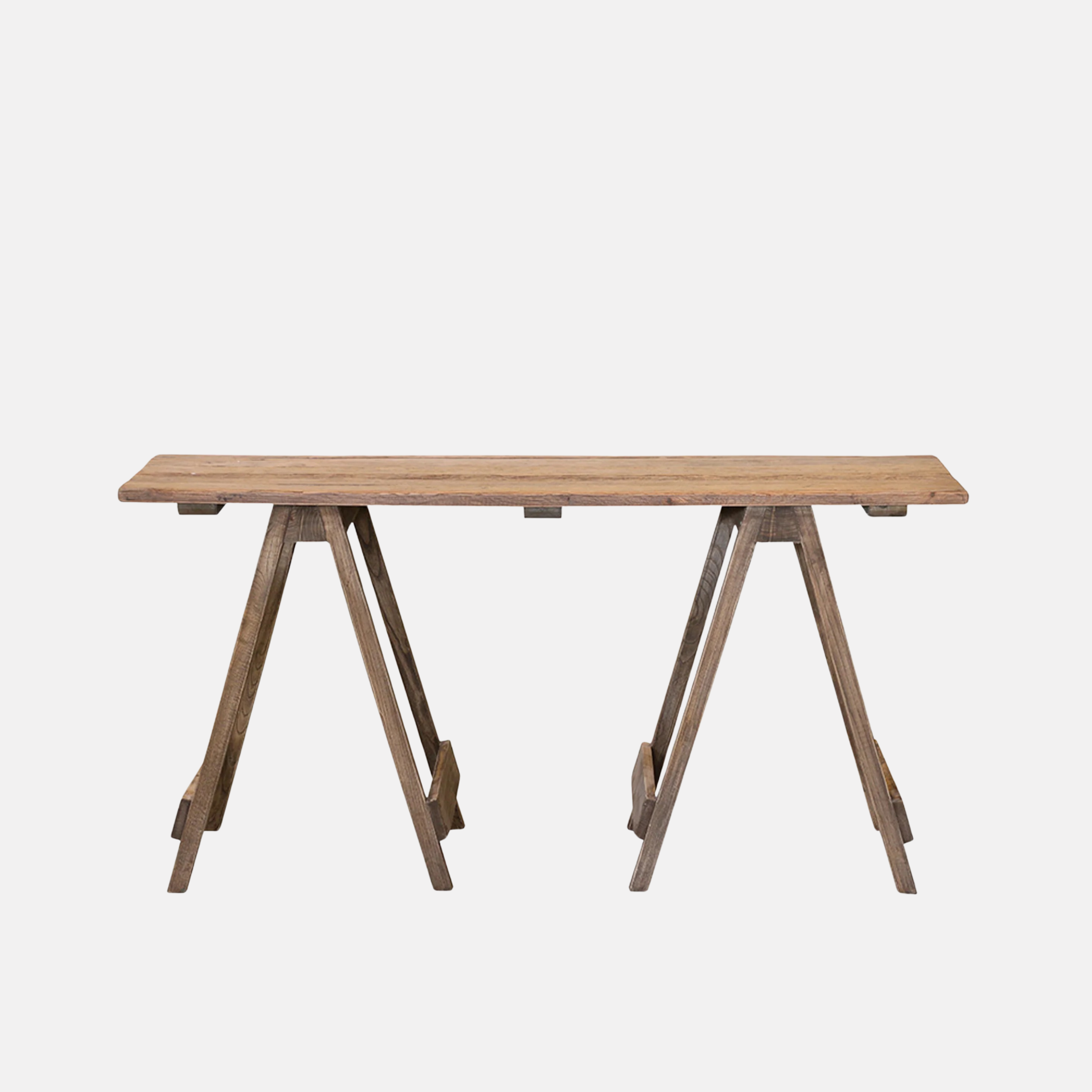 TRESTLE TABLE DESK - Oak