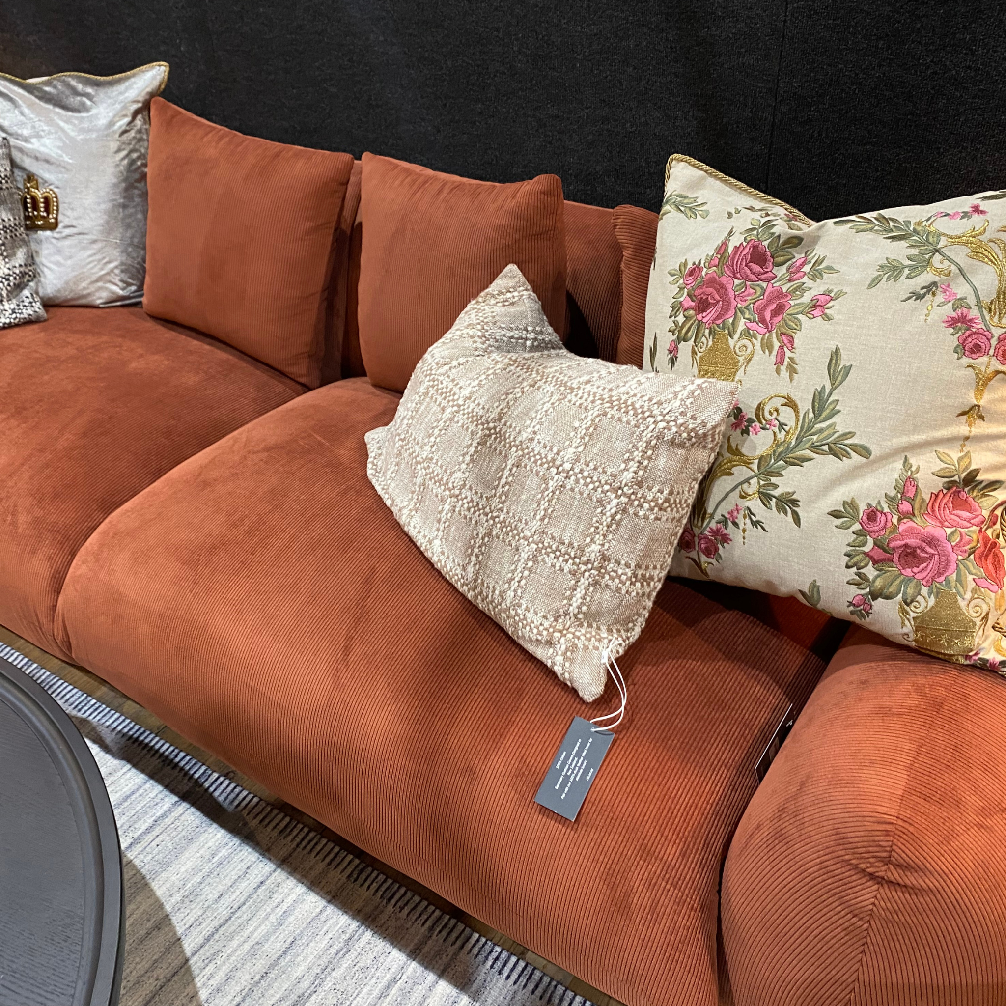 Brooklyn 3 Seater Sofa - Paprika
