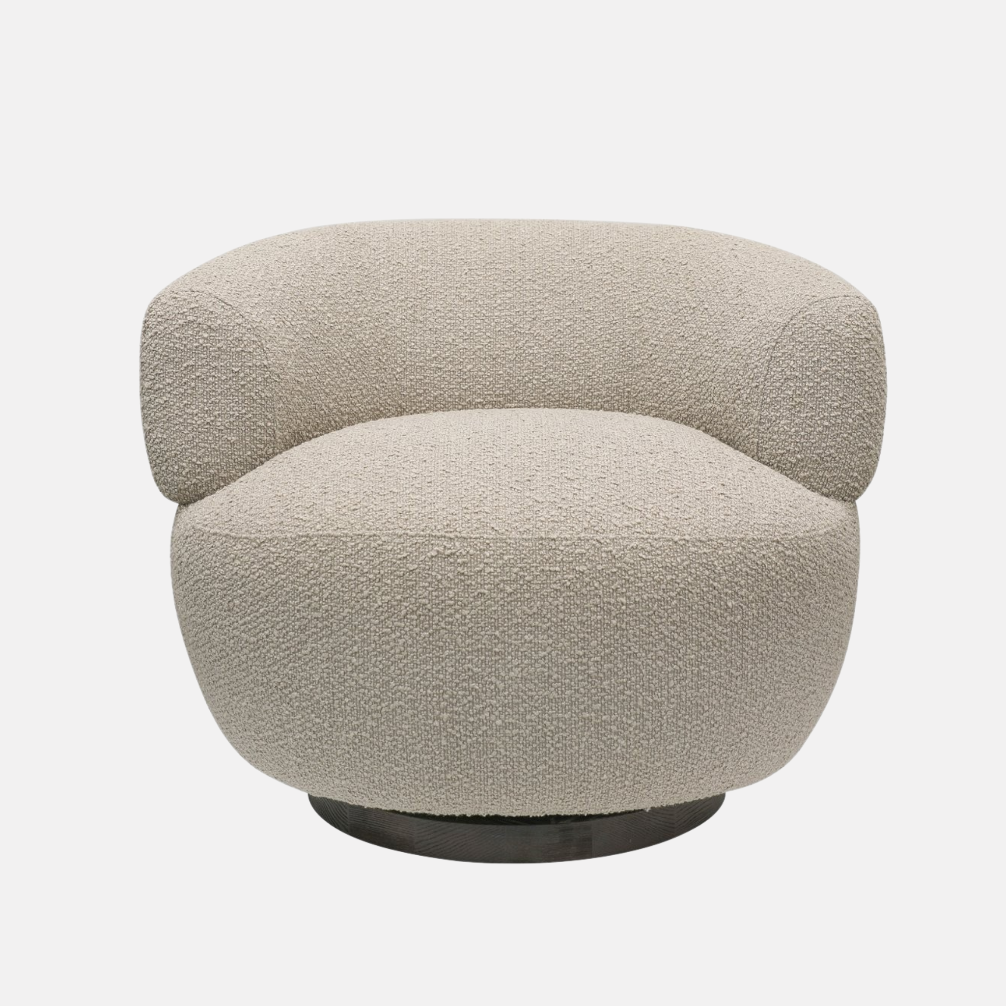 Alwin Swivel Armchair - Natural