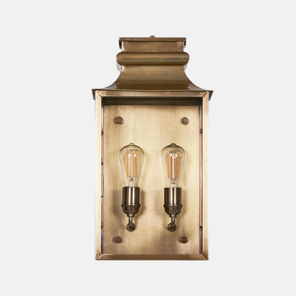 Westpoint Outdoor Wall Light - Brass