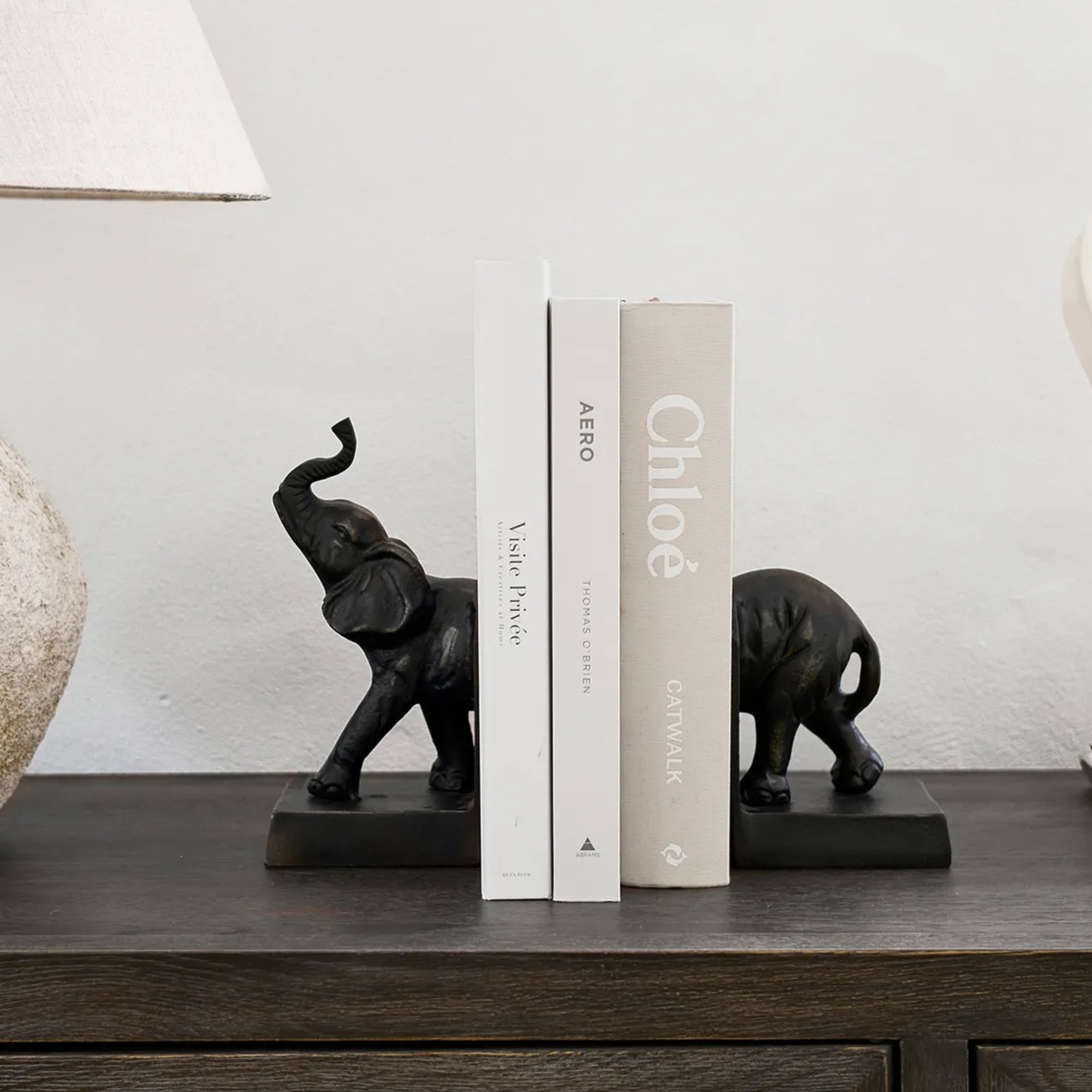 Elephant Bookends