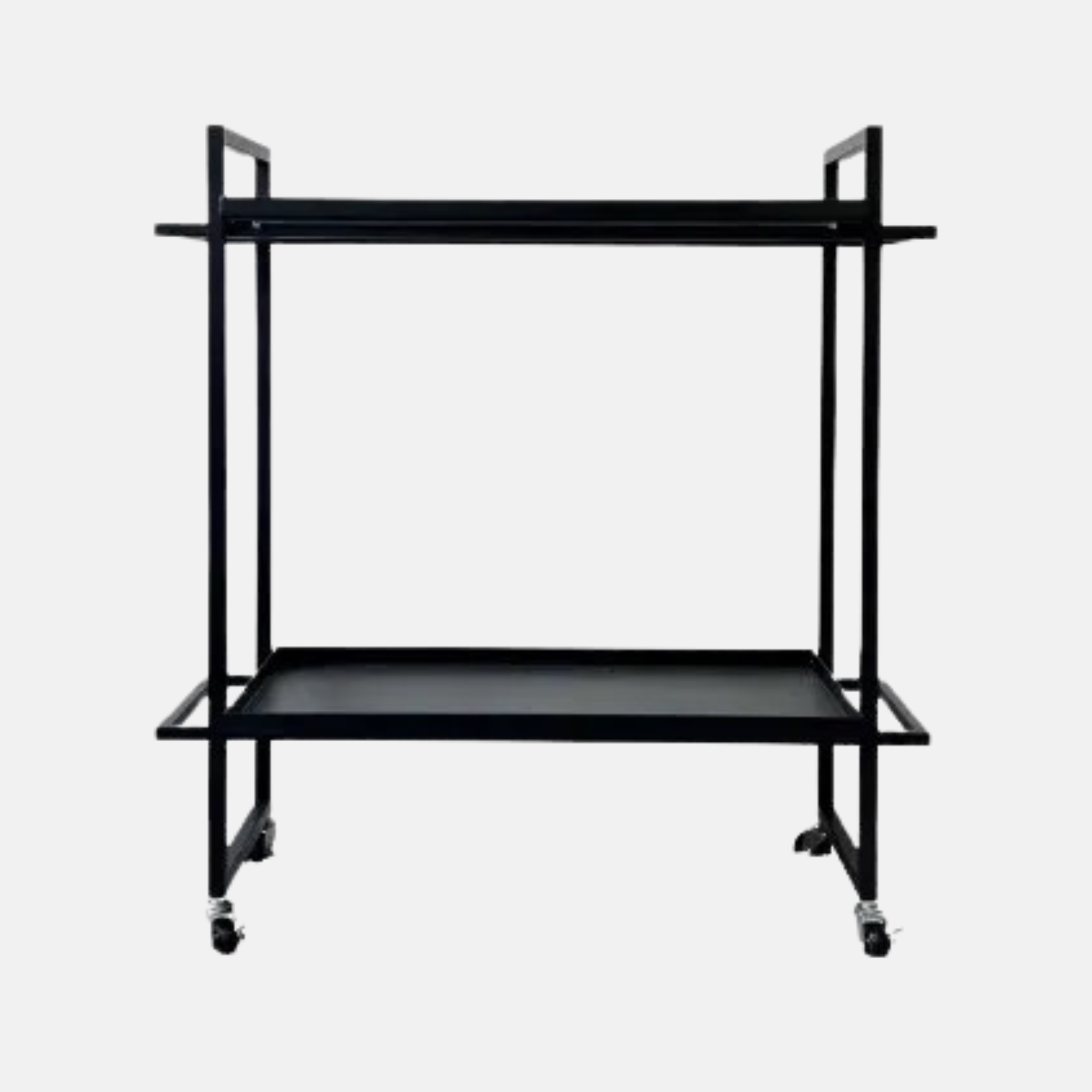 Bellwood Iron Bar Cart - Black