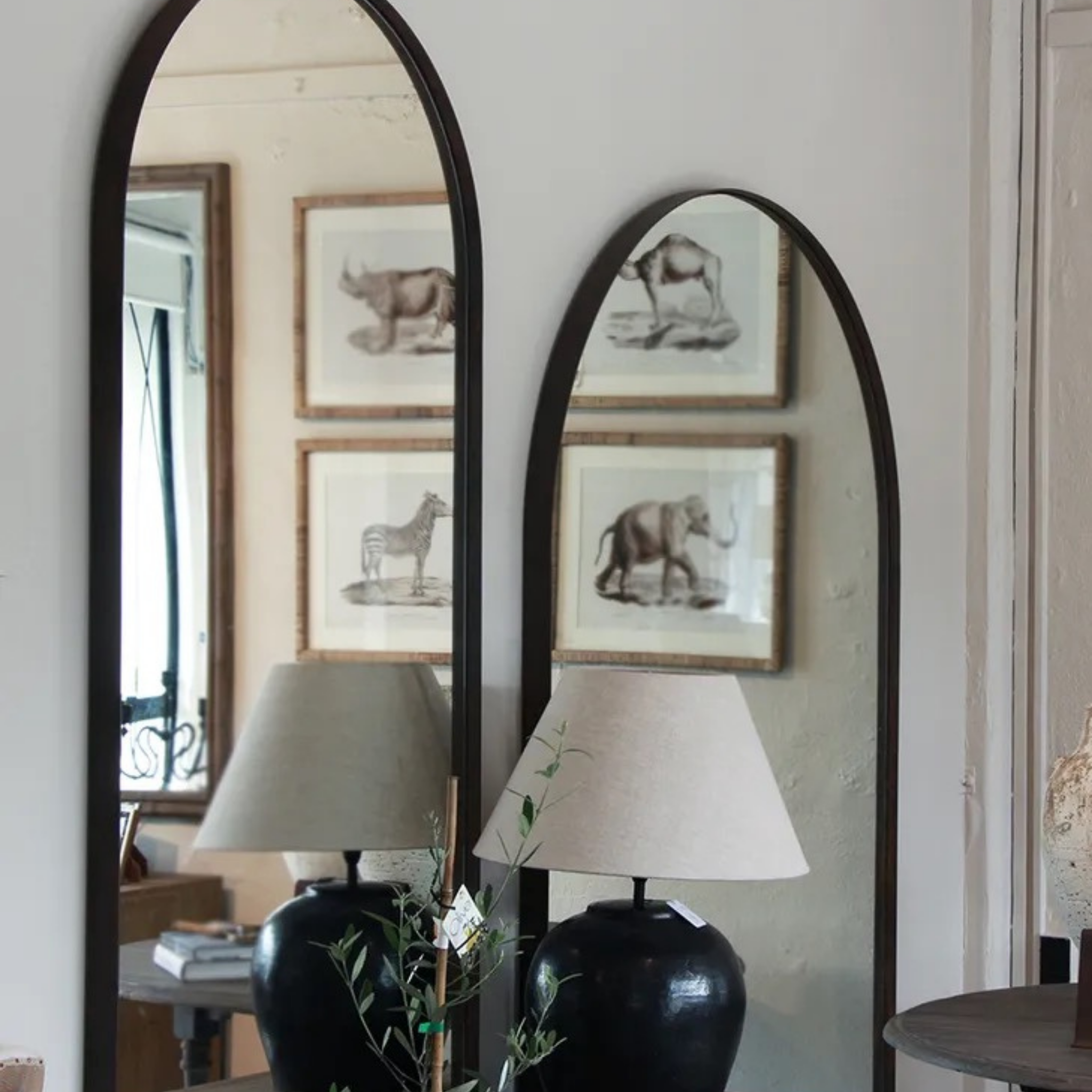 Bouvier Mantel Arch Mirror