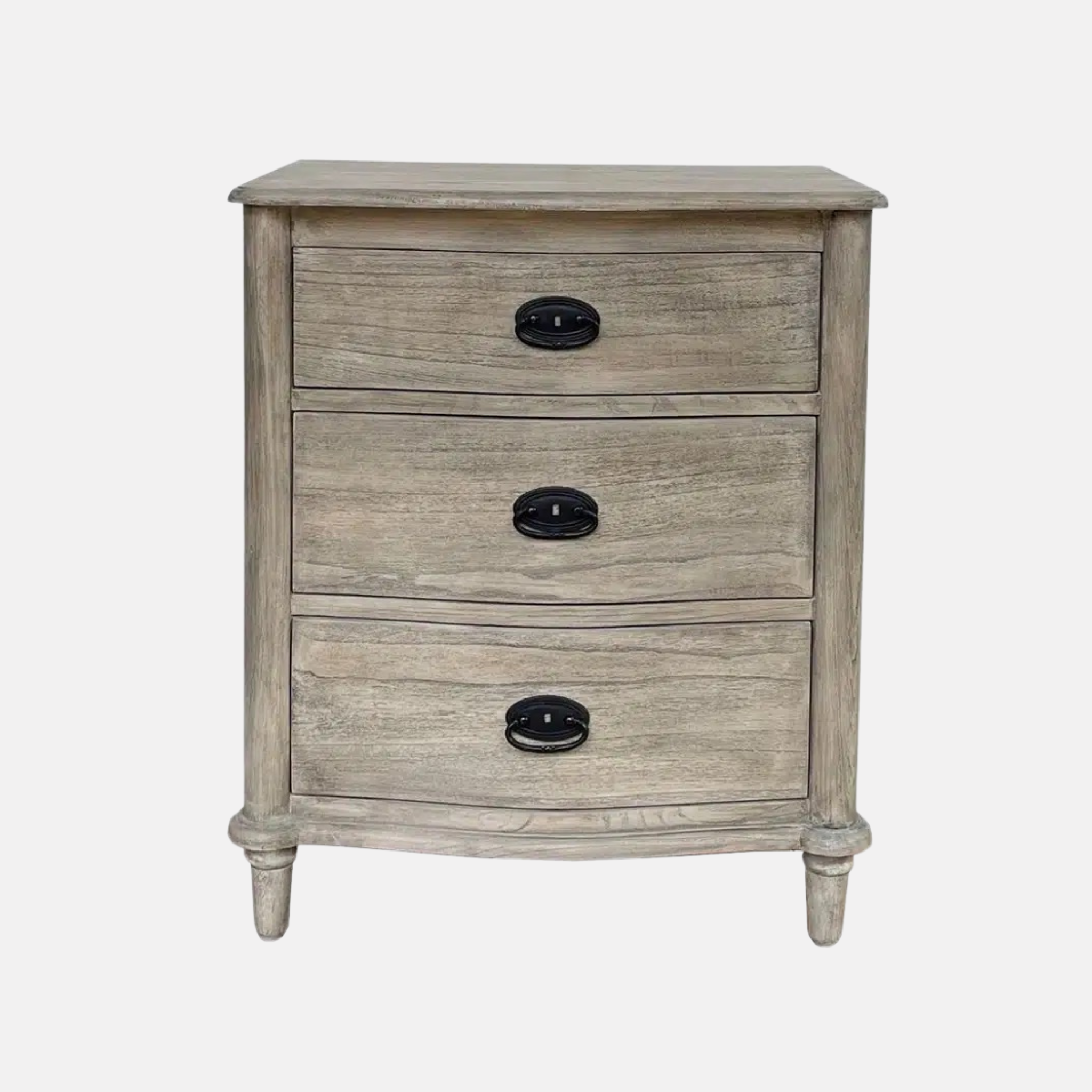Marcelle French Oak Bedside - Natural