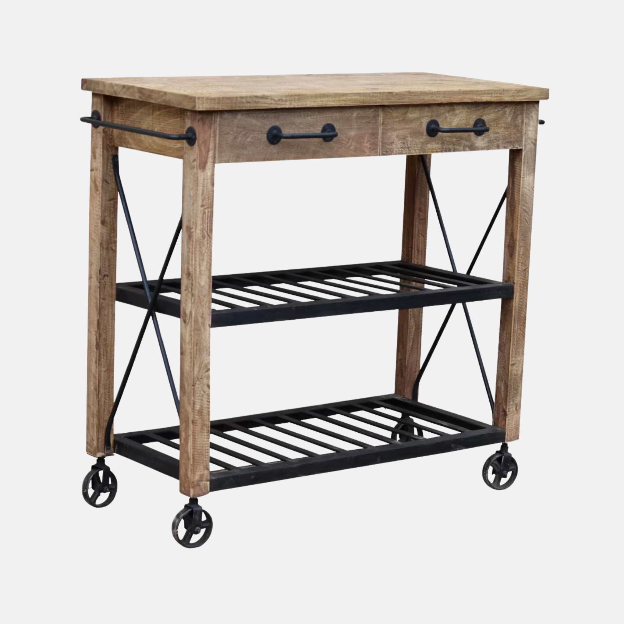 Winton Kitchen Island - Wood