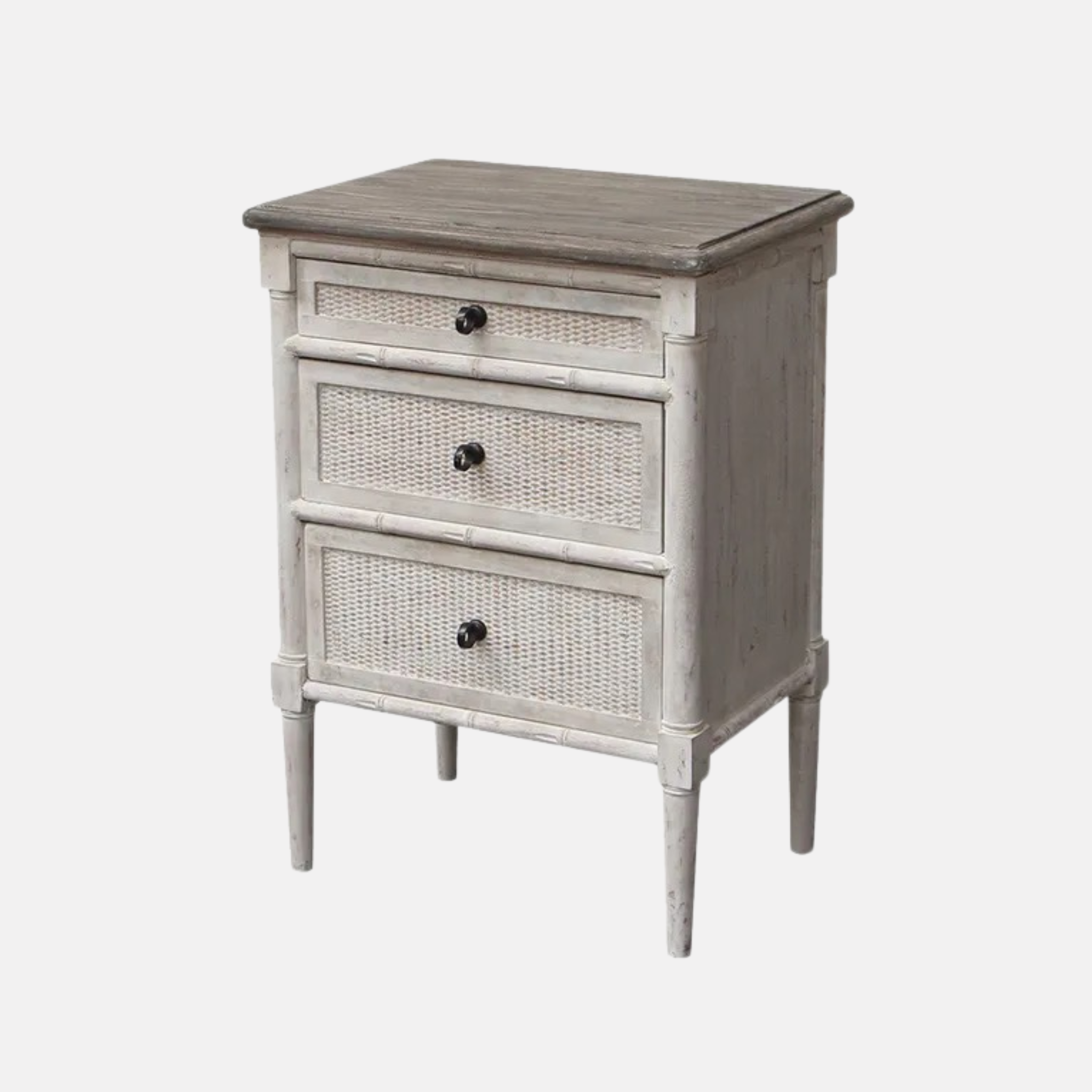 Laurette Rattan Bedside Table