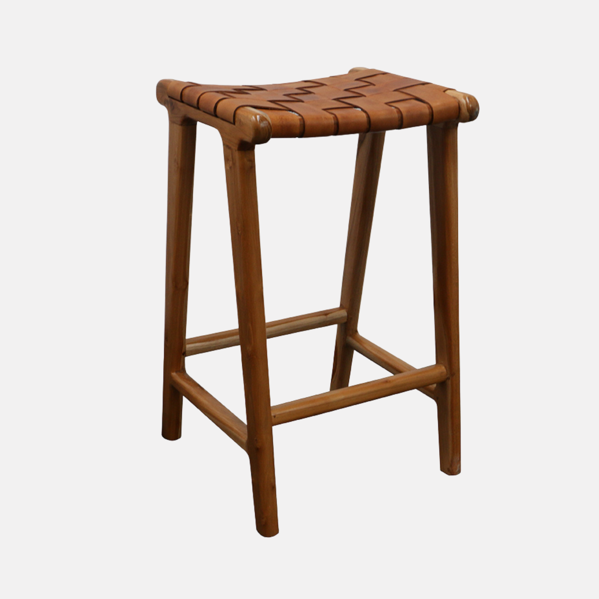 London Counter Barstool Stool - Tan