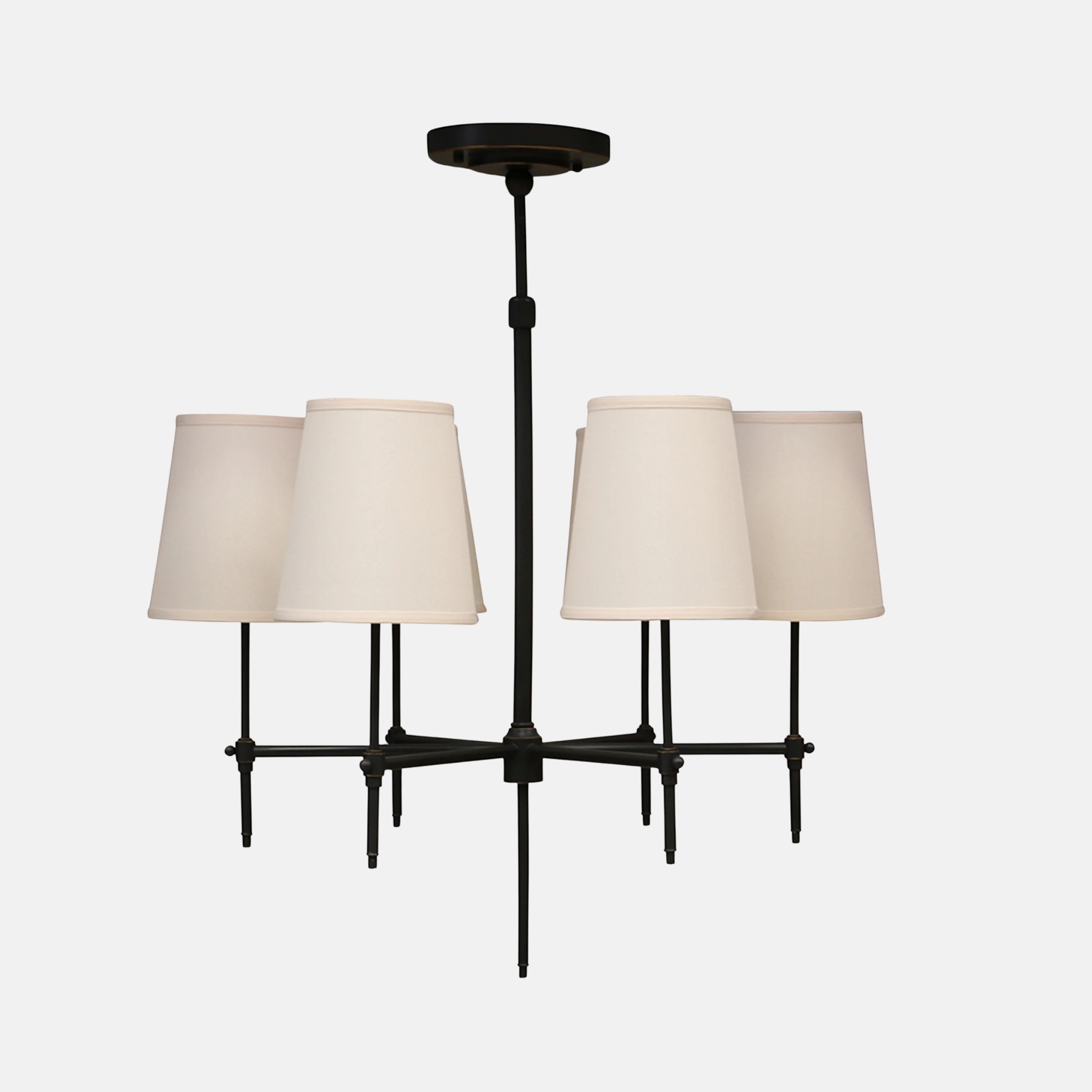 New York 6 Light Chandelier