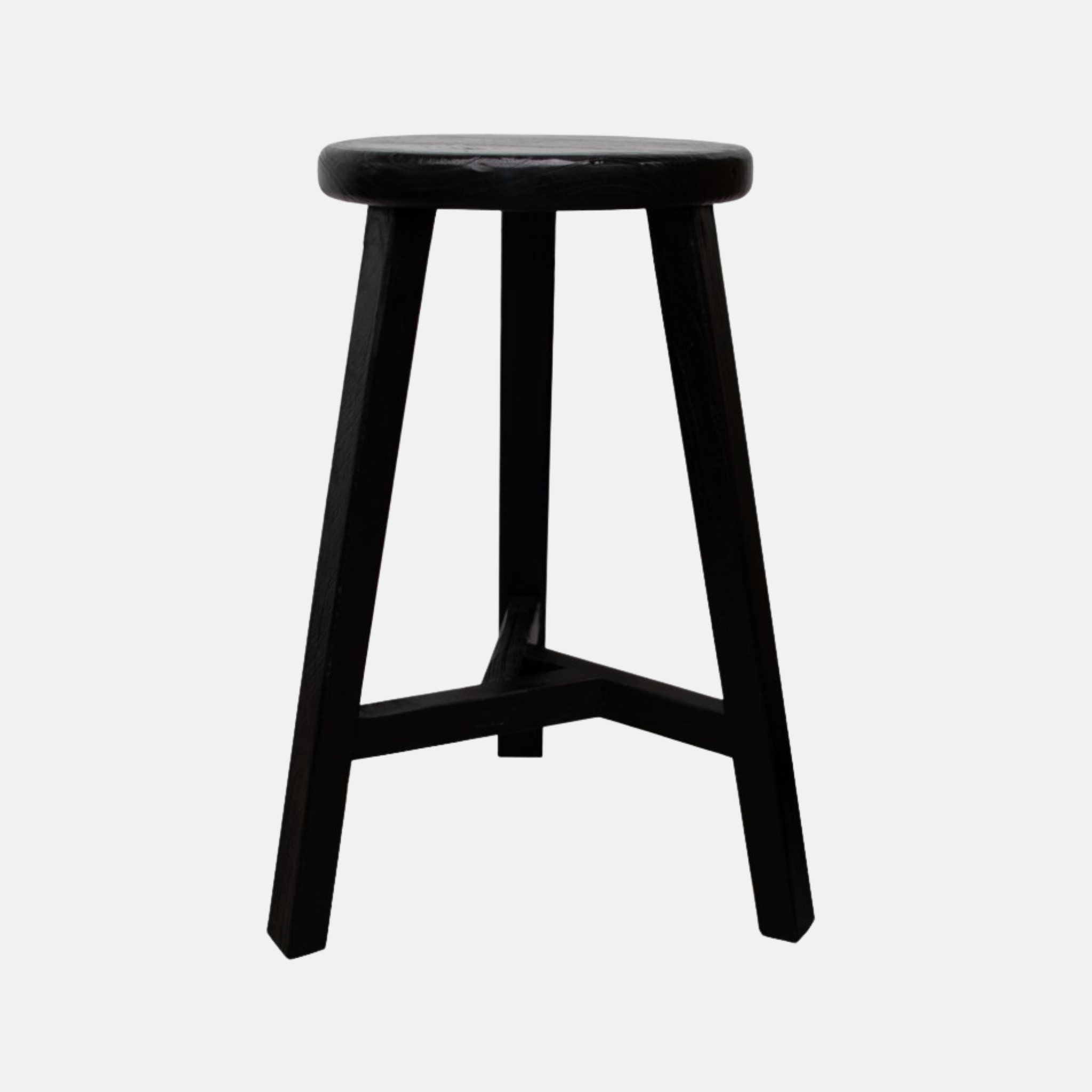 Parq Barstool Round - Black