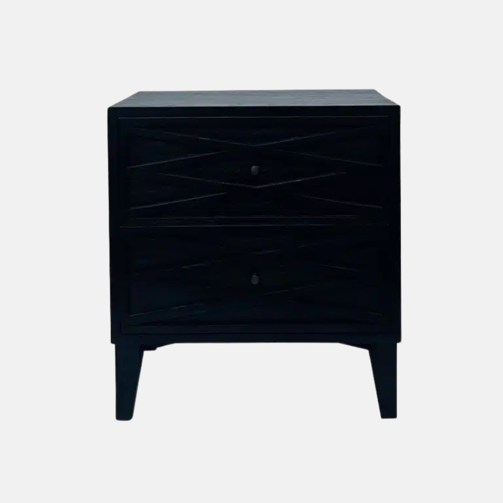 Prego Bedside Table - Black