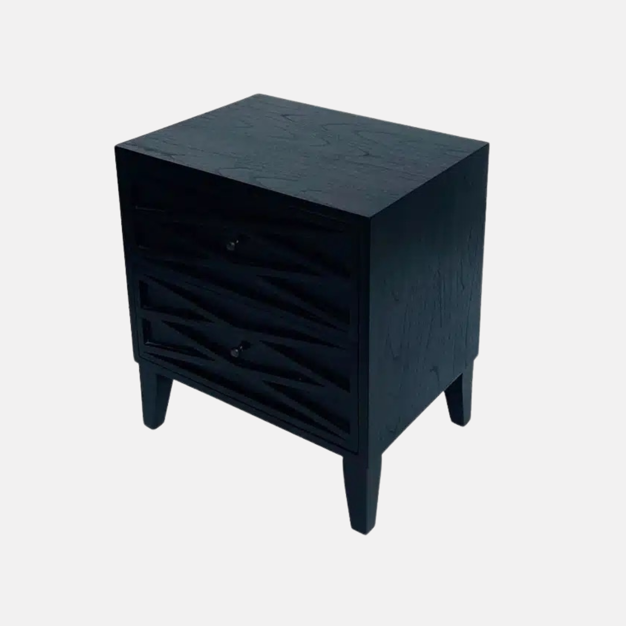 Prego Bedside Table - Black