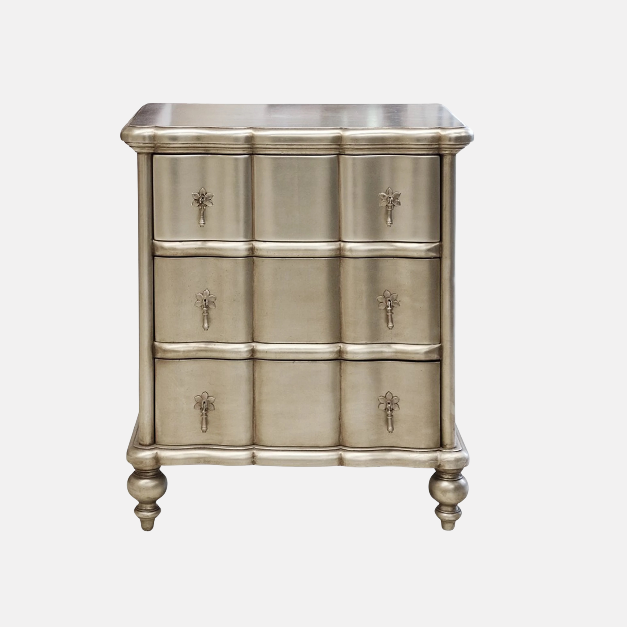 Ripple Bedside - Silver