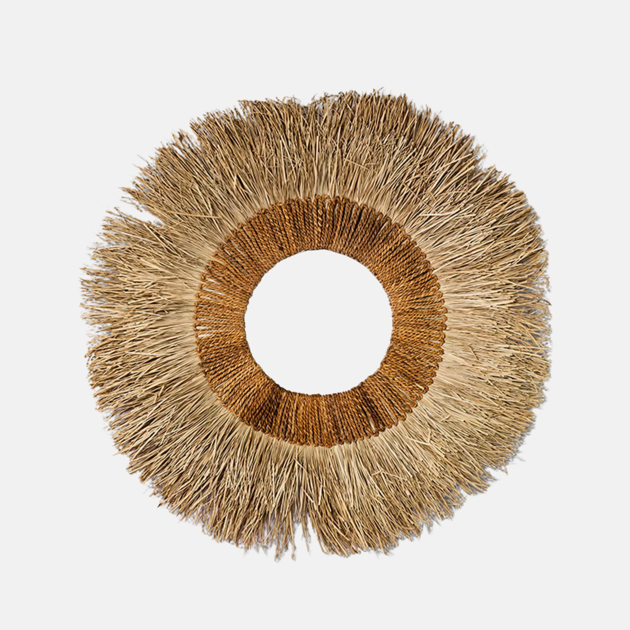 Sea Grass Round Mirror