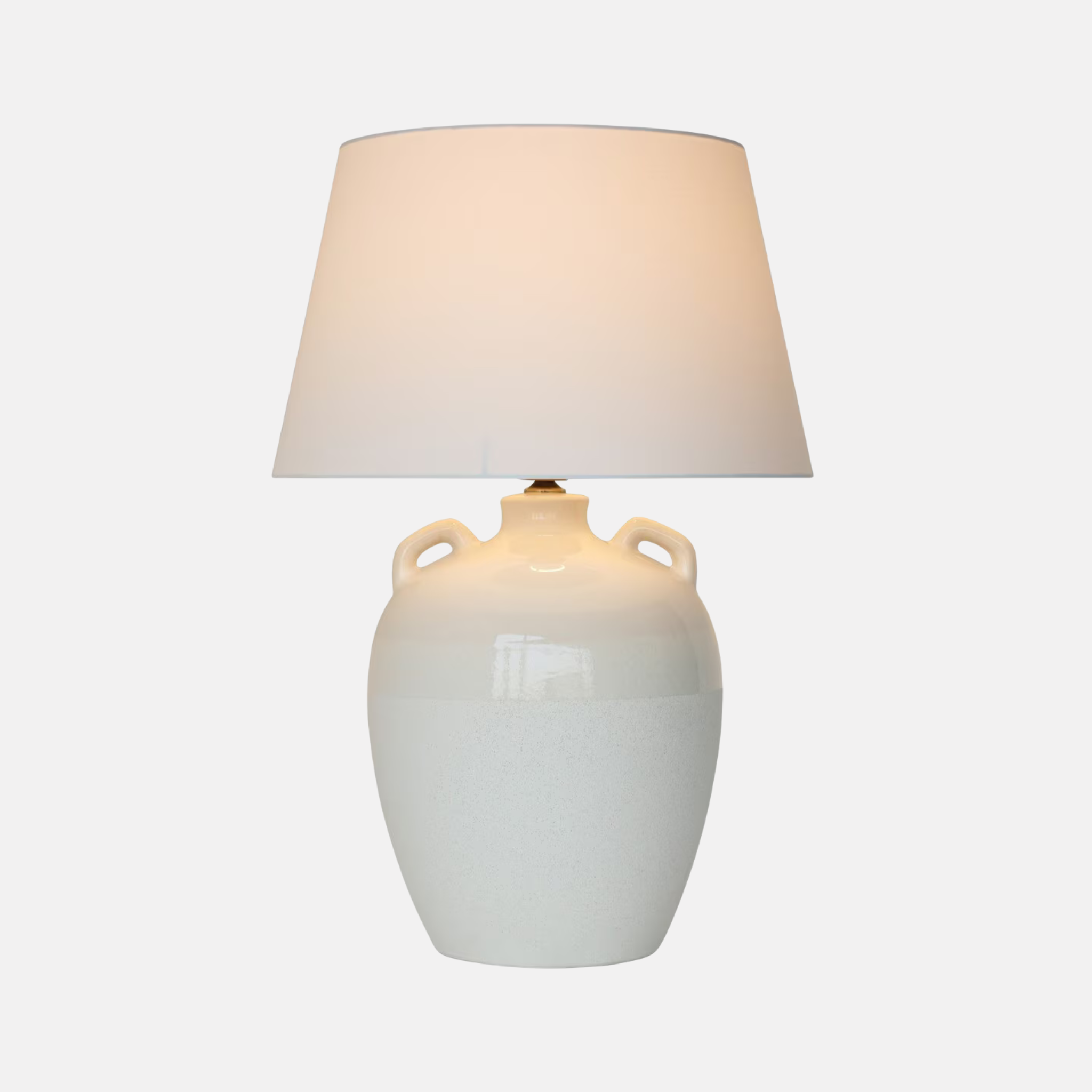 Mia Ceramic Table Lamp - White