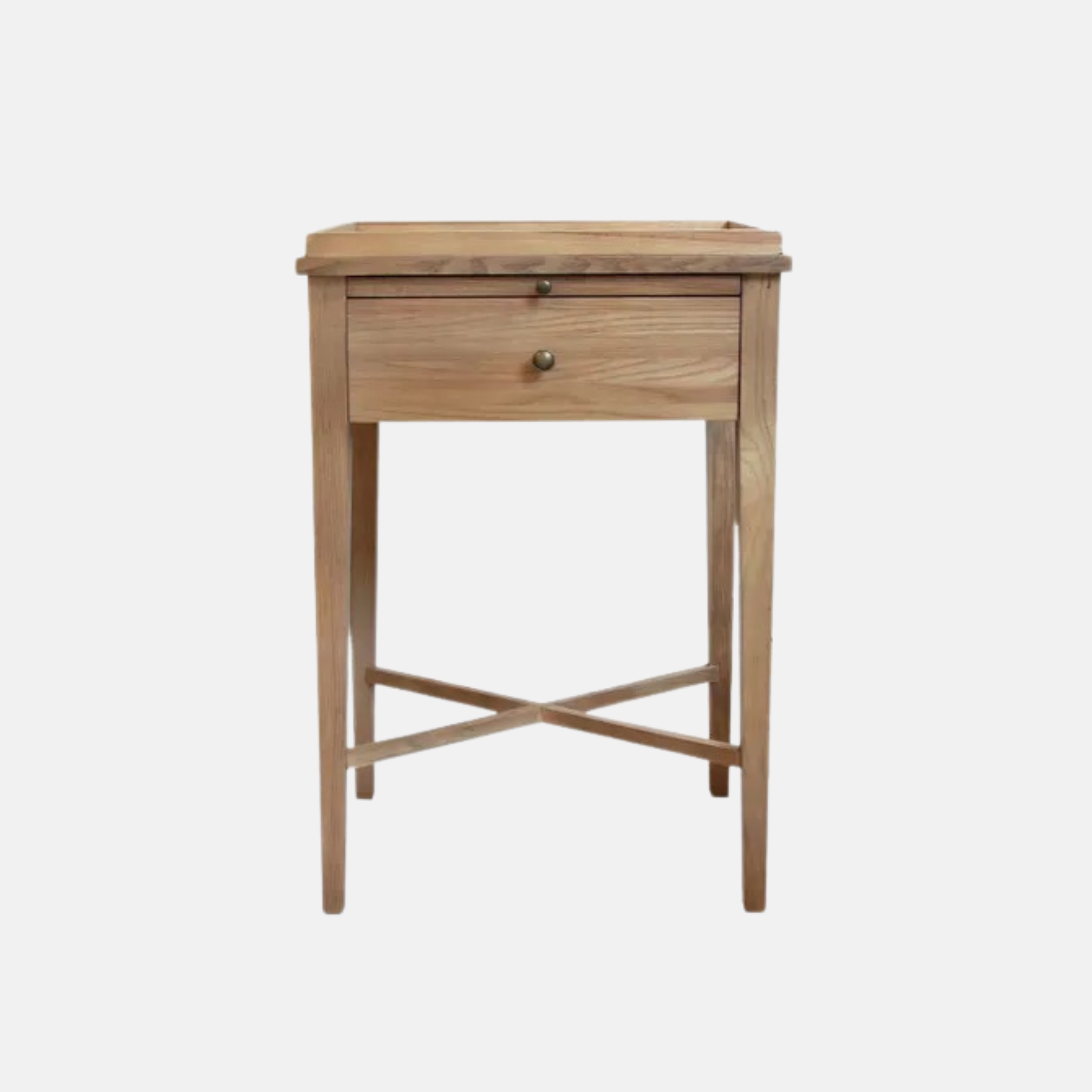 Saskia Bedside - Ash