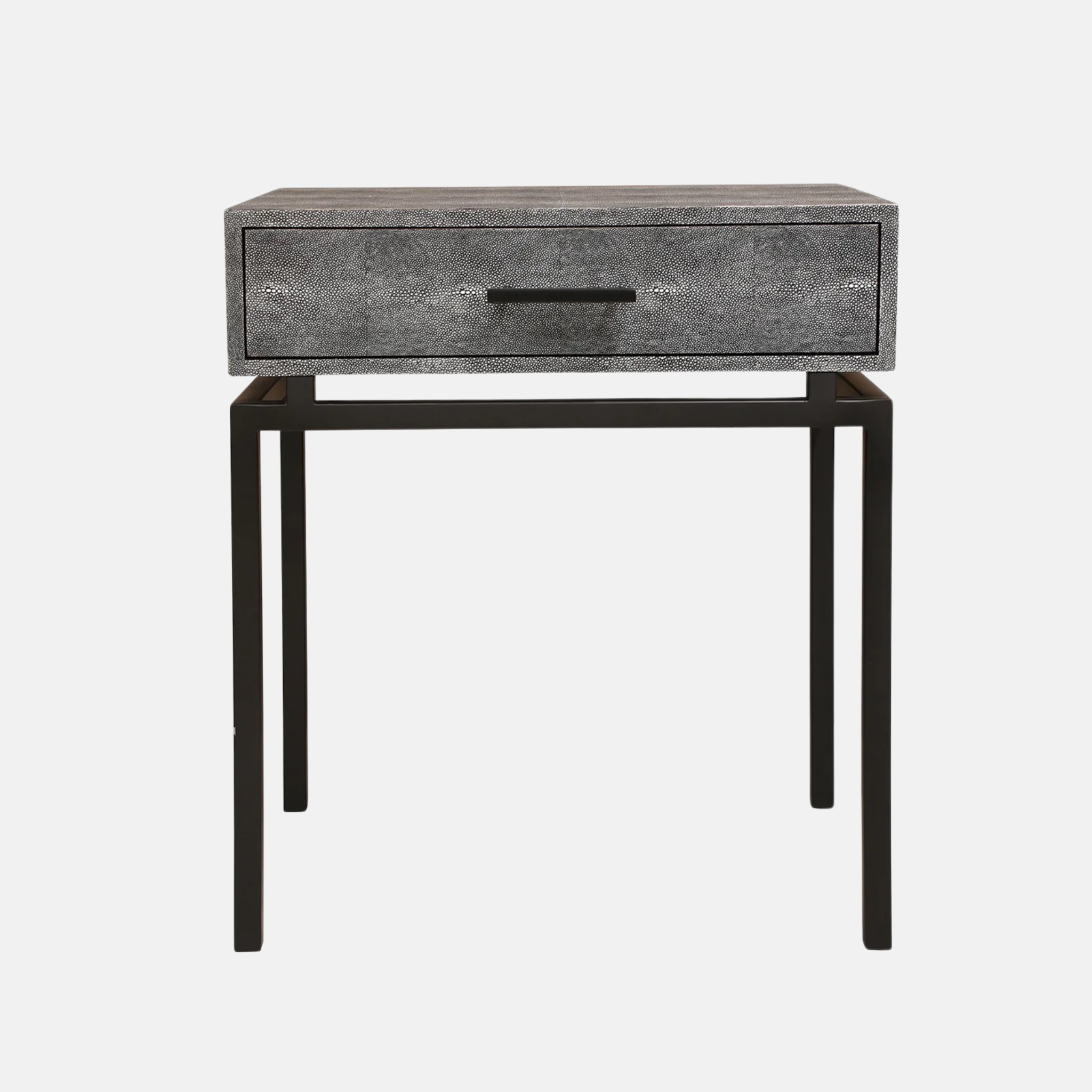 Gaines Shagreen Bedside Table