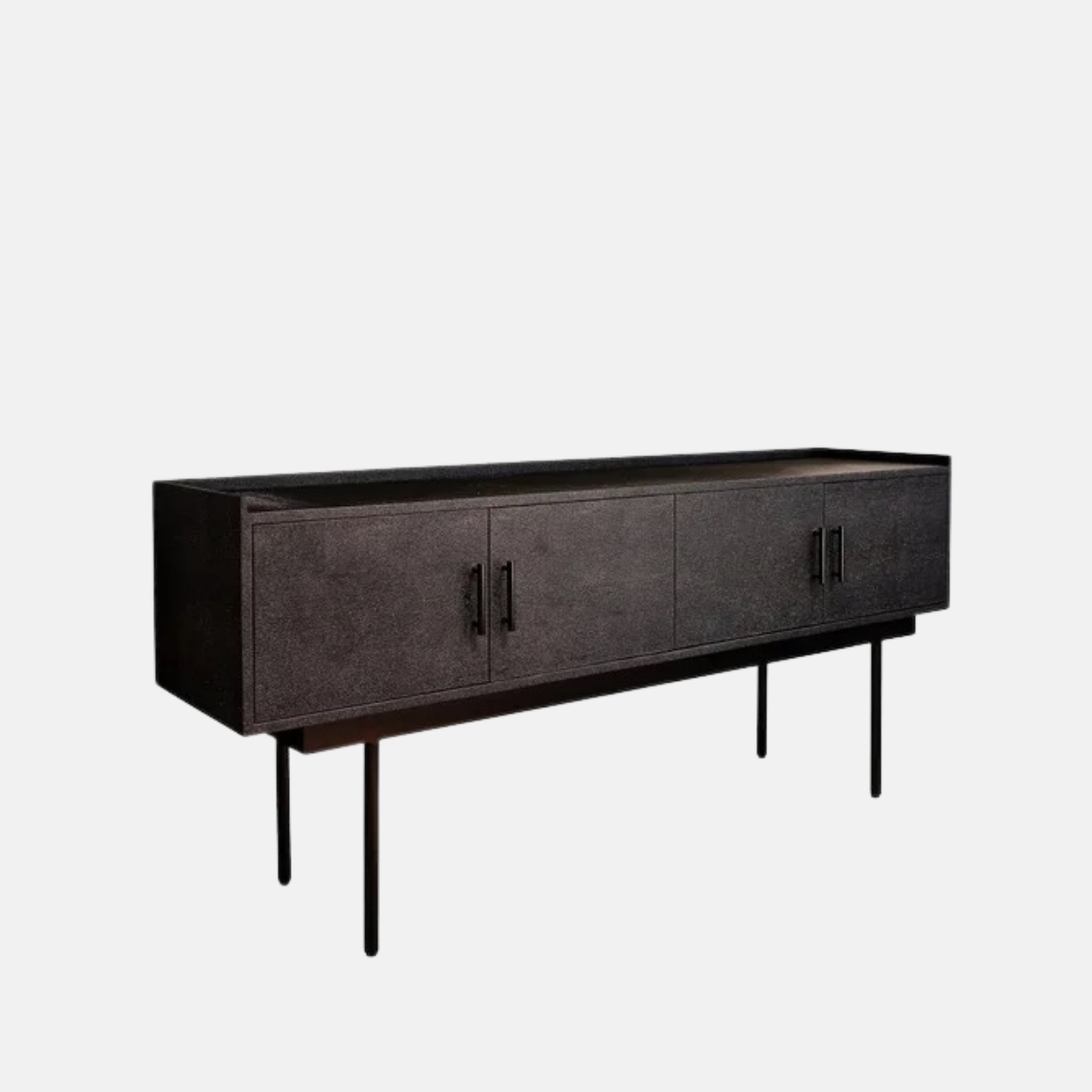 Bennet Sideboard Black Shagreen