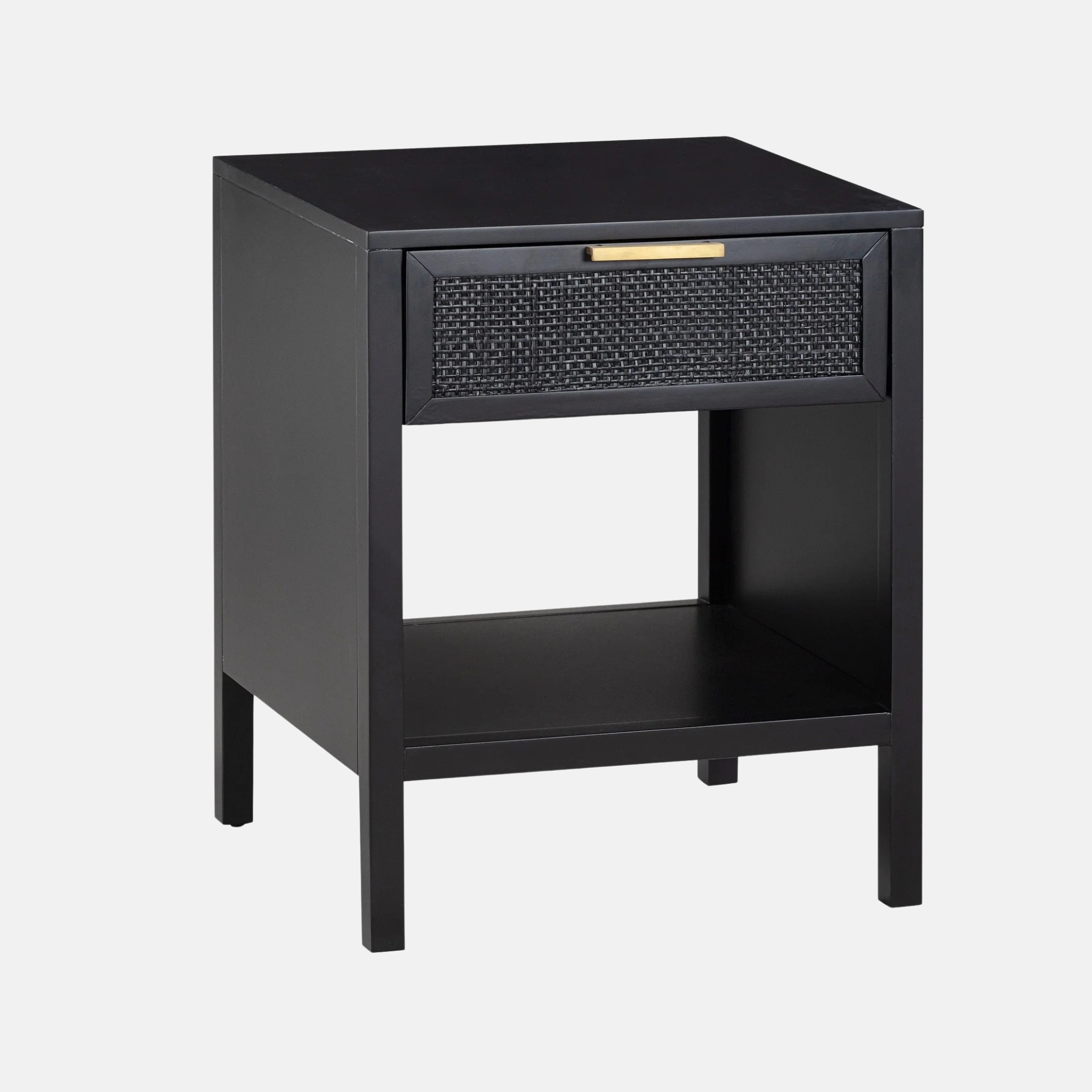 Stamford Bedside Table - Black