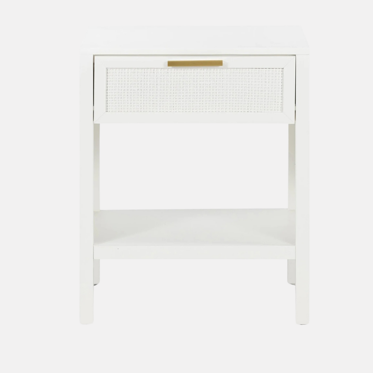 Stamford Bedside Table - White