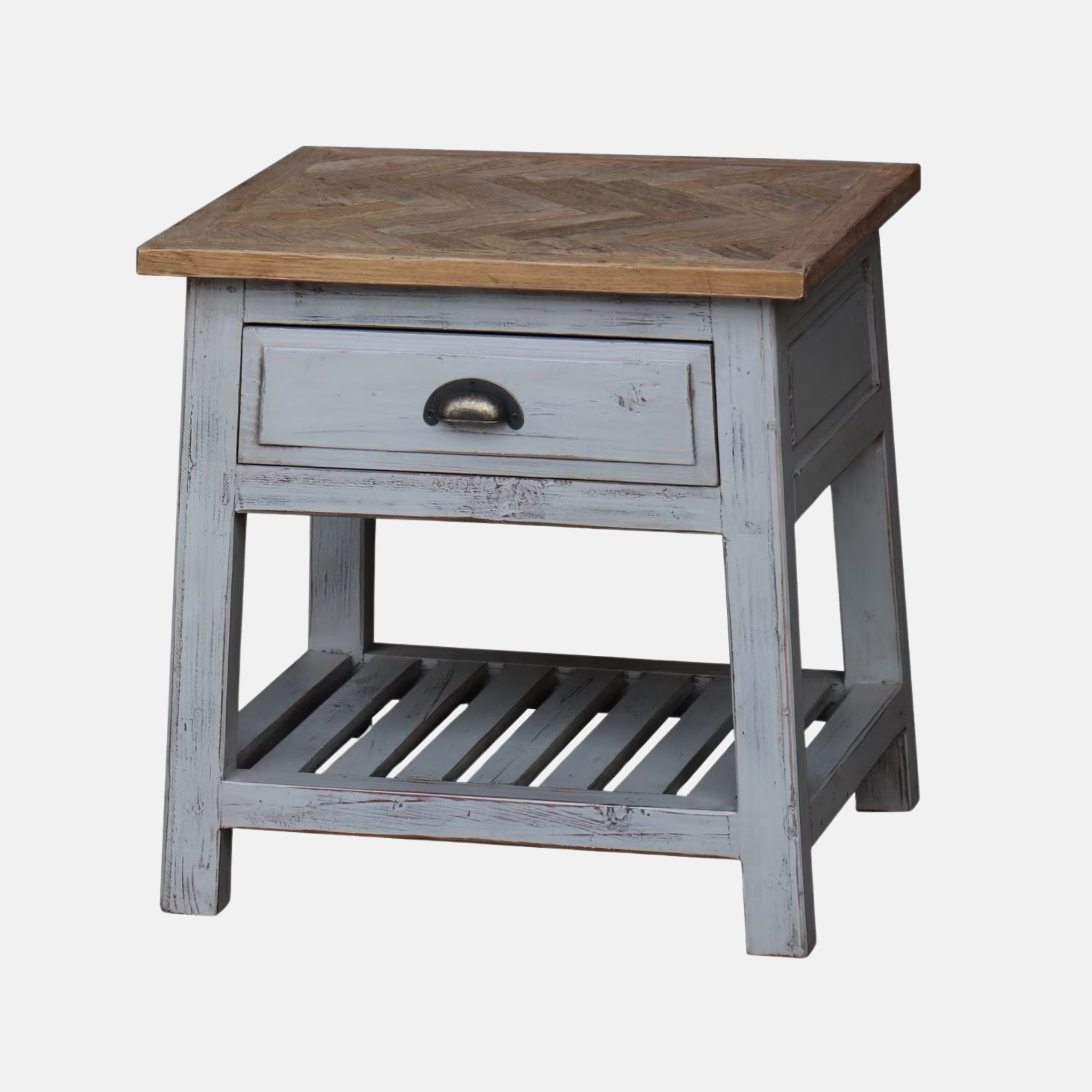 STANLEY Pine Bedside Table