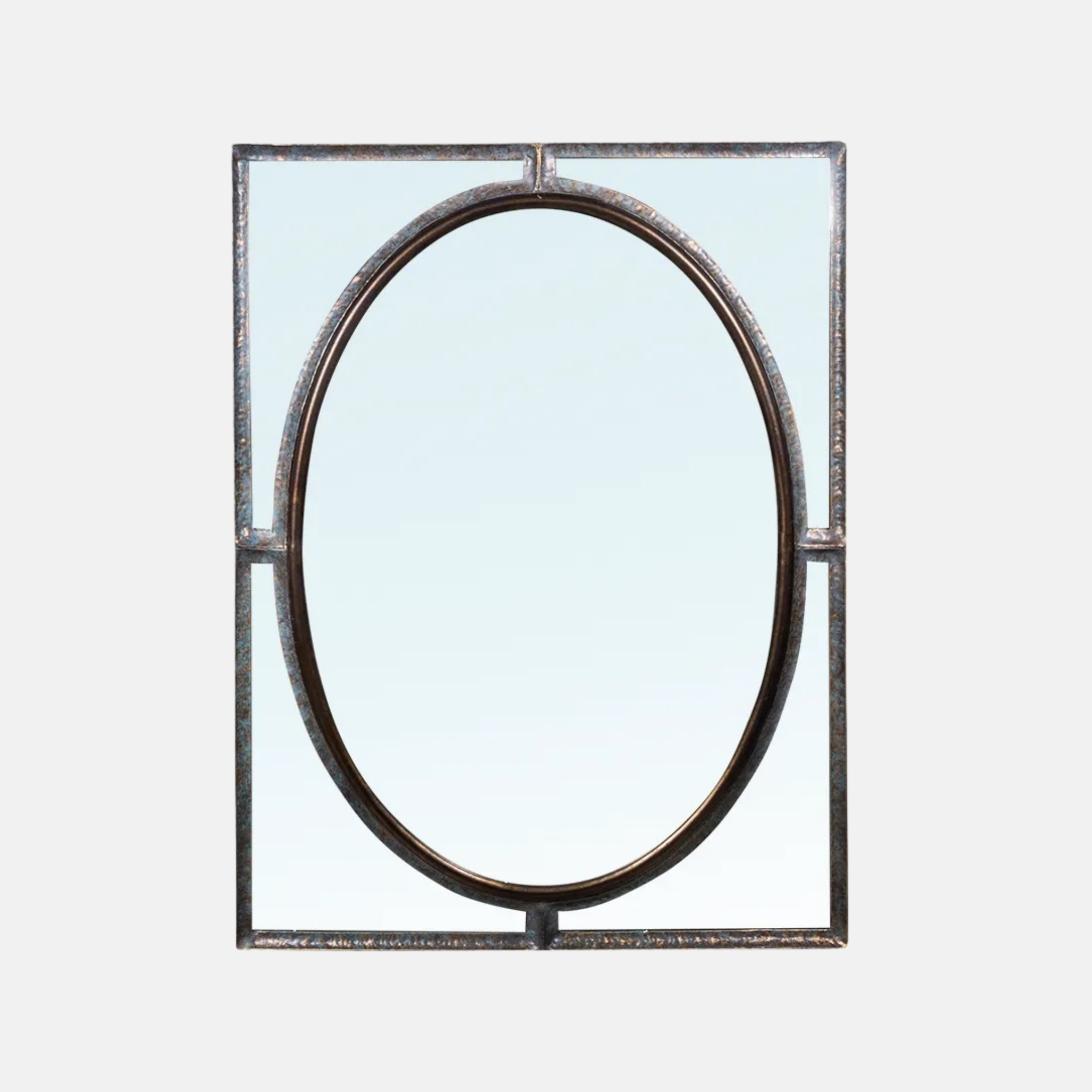 TRES BIEN MIRROR - PEWTER