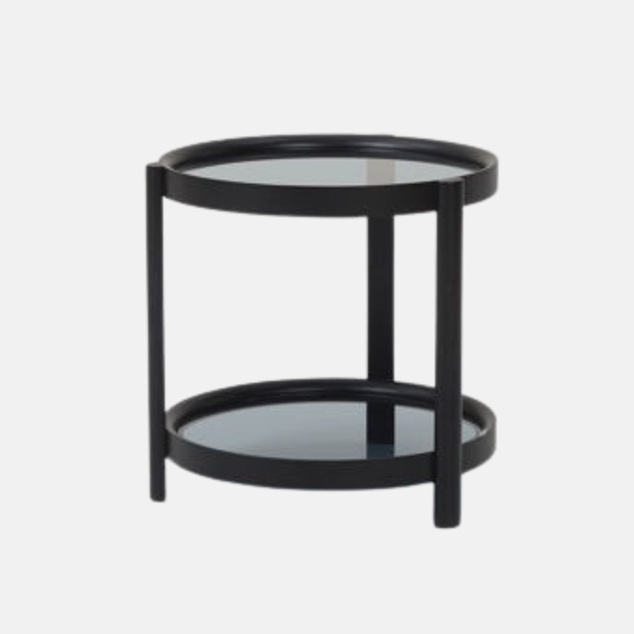 Column Side Table - Black