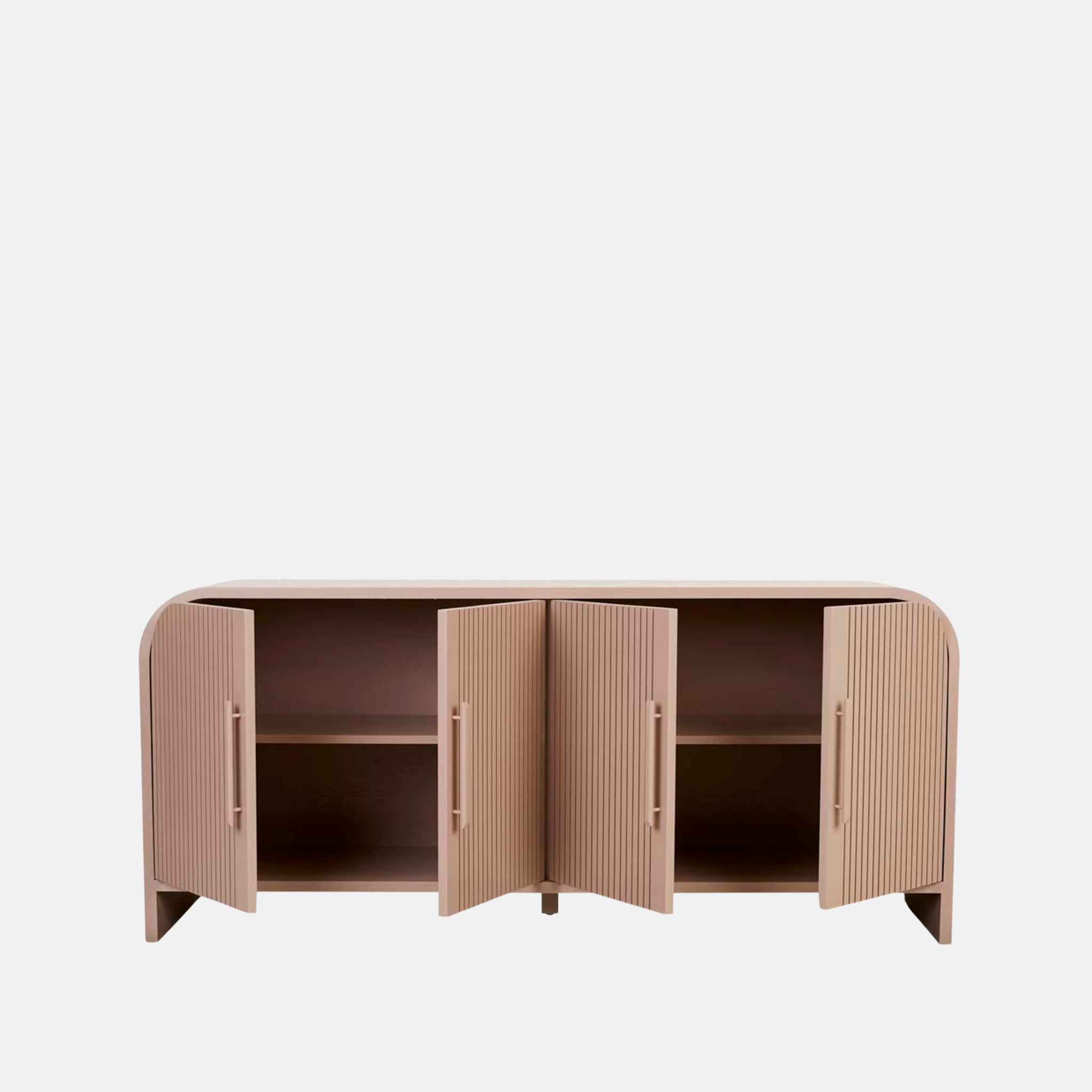 Chloe Channel Buffet -Blush