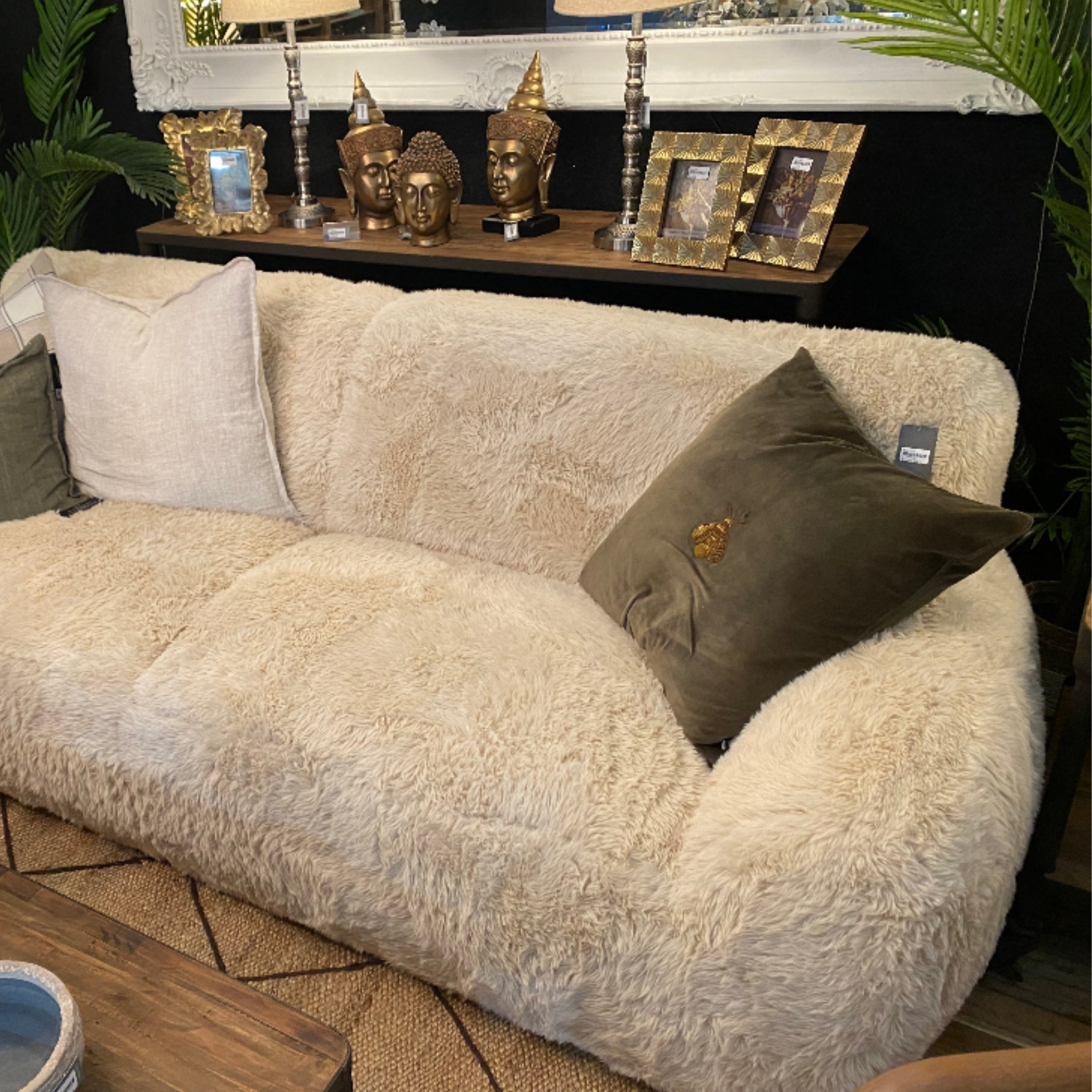 St Moritz 3 Seater Sofa - Sheepskin