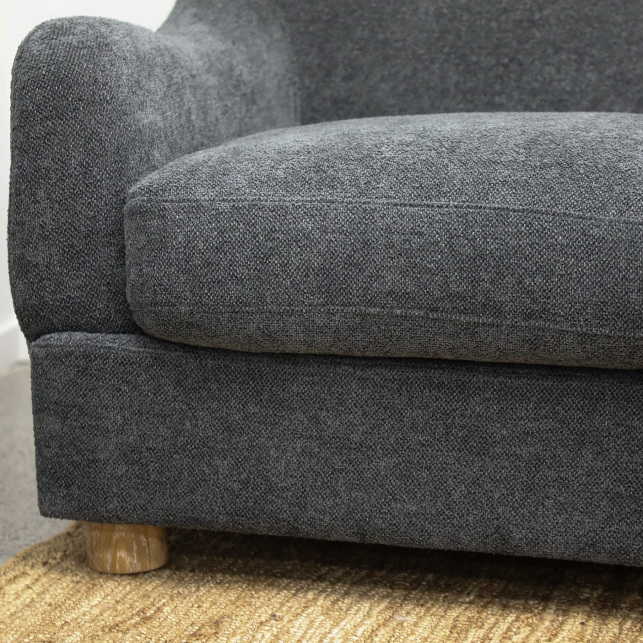 Teddy 3 Seater Sofa - Slate