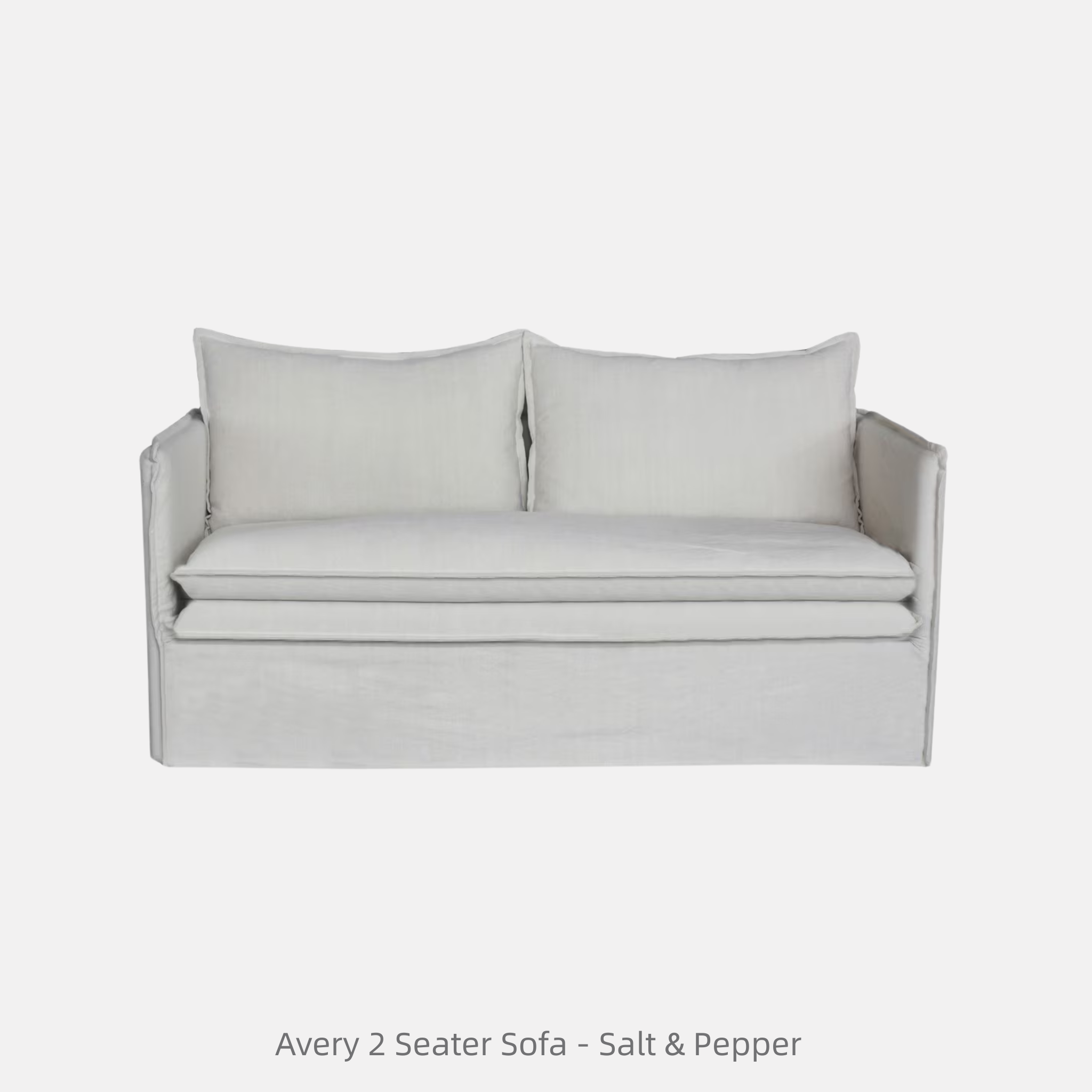 Avery Sofa - Salt & Pepper