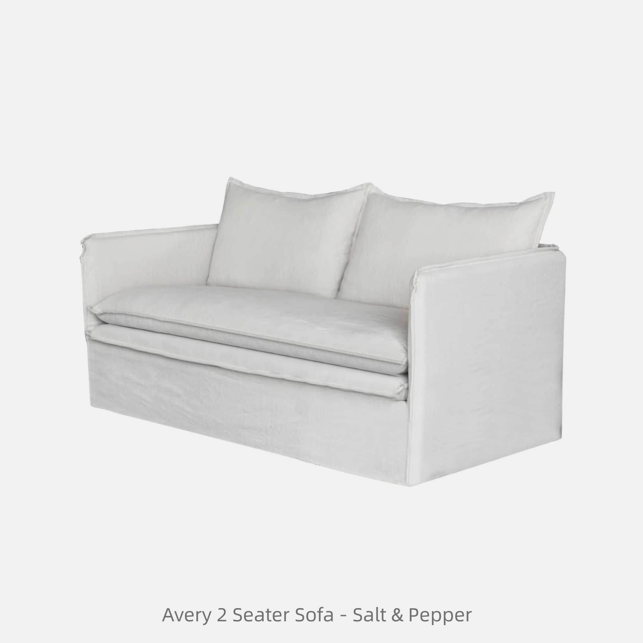Avery Sofa - Salt & Pepper