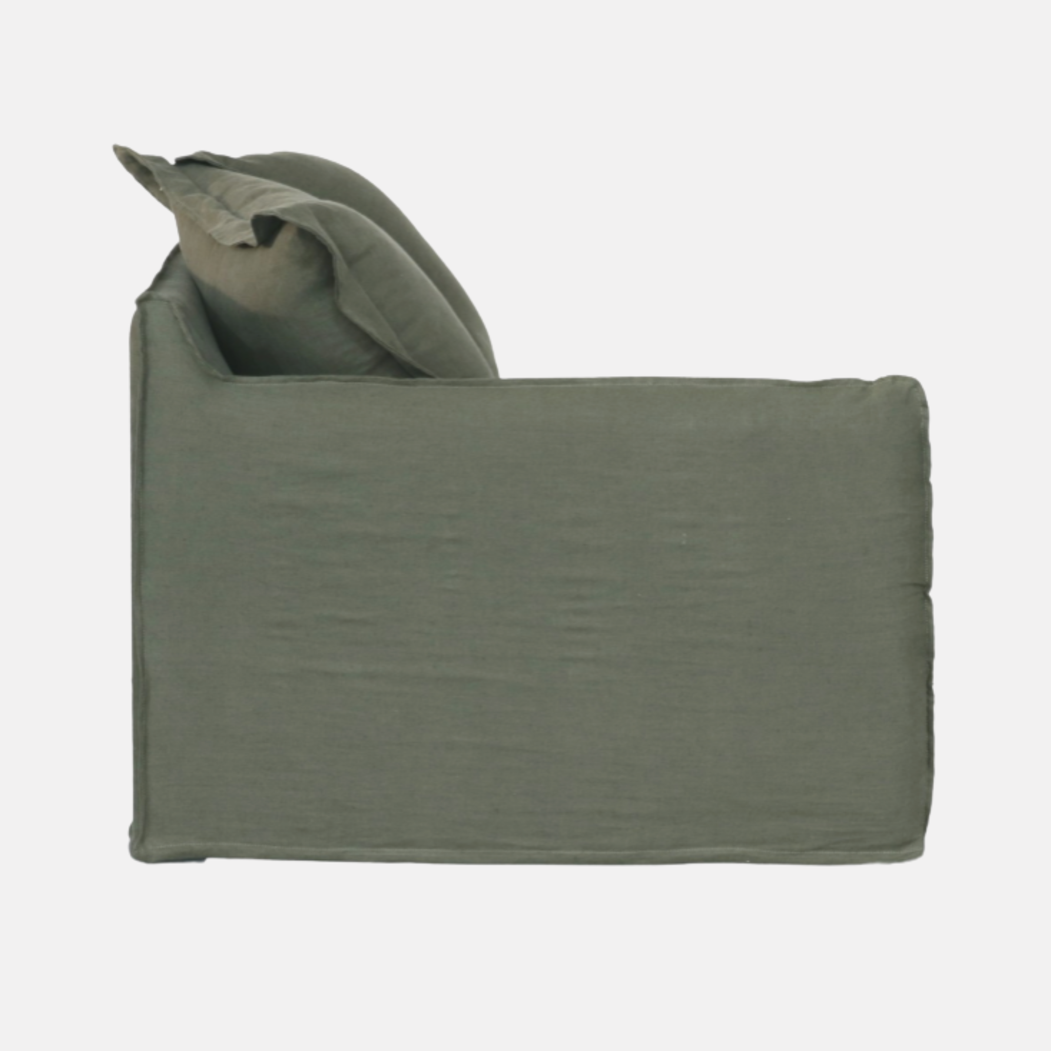Dream Sofa 3.5 Seater - Washed Olive Linen