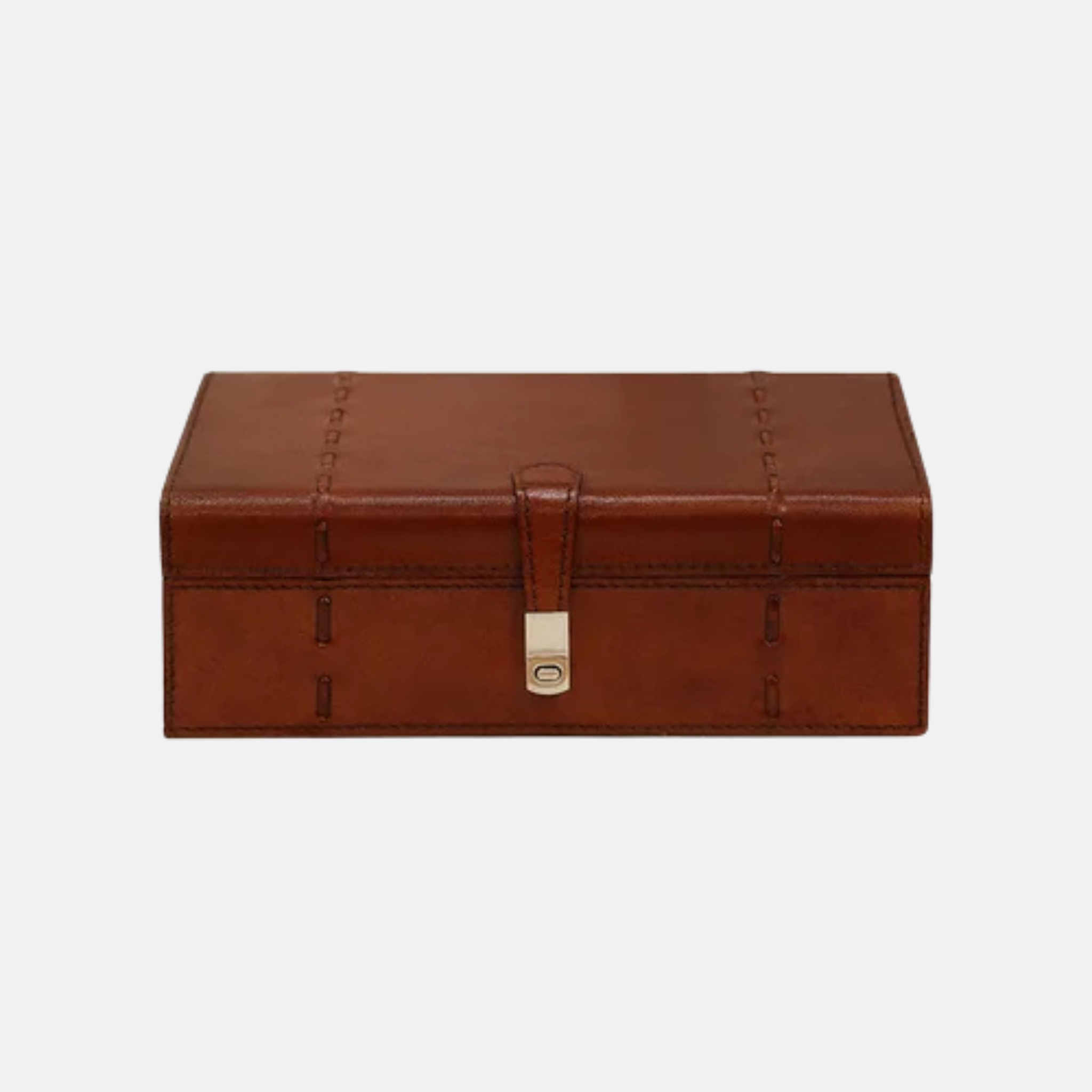 Savoy Leather Box - Medium