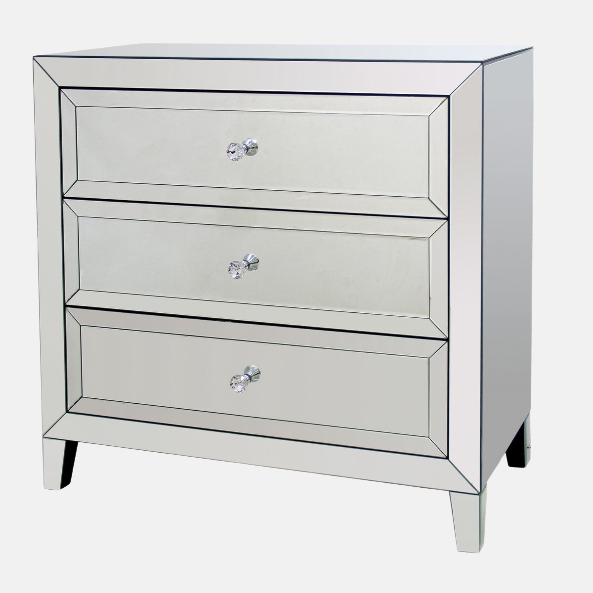 Palisade 3 Draw Chest - Mirrored