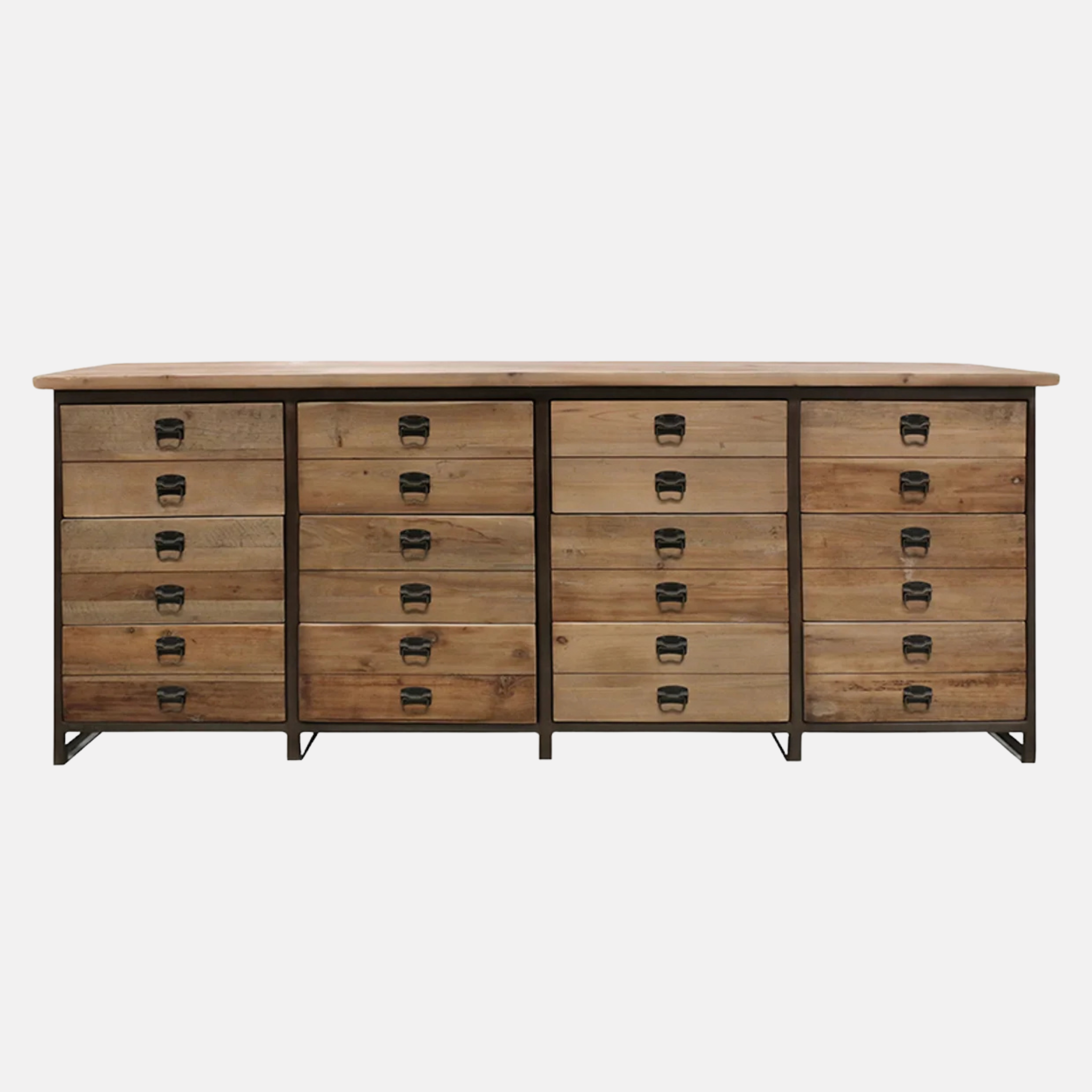 Montpelier 12 Drawer Chest of Drawers - Elm