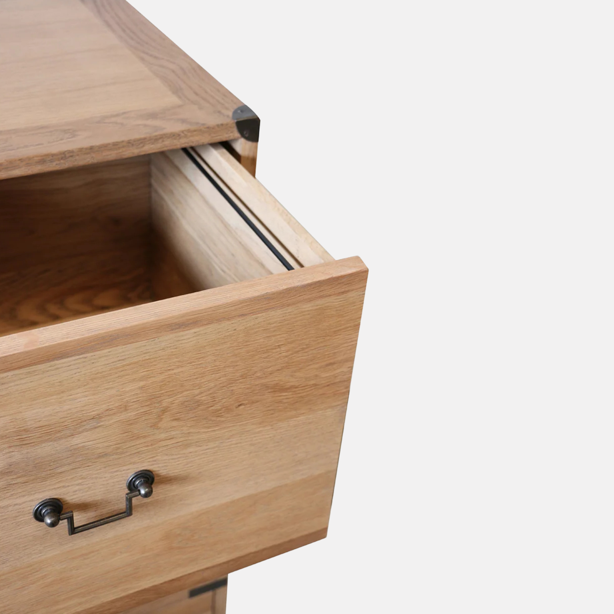 Campaign 4 Drawer/Filing Cabinet - Oak