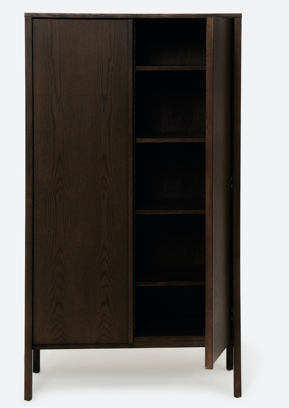 Cragen Smoked Oak Cabinet Large